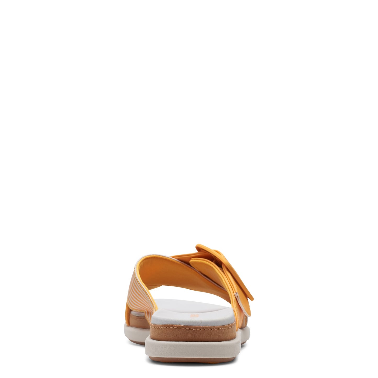Peltz Shoes Women's Clarks Eliza April Sandal YELLOW 26159788