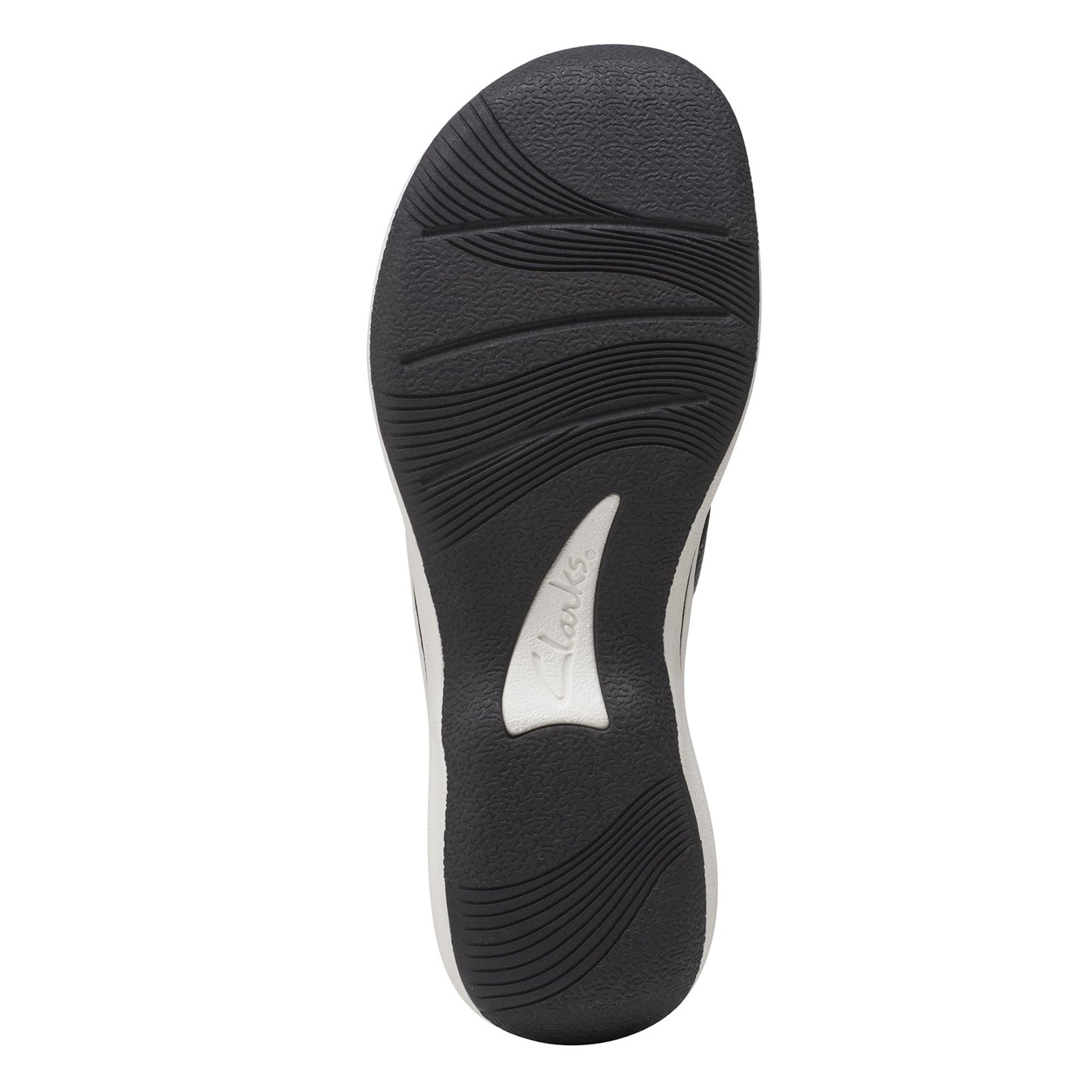 Peltz Shoes Women's Clarks Brinkley Flora Sandal BLACK 26159867