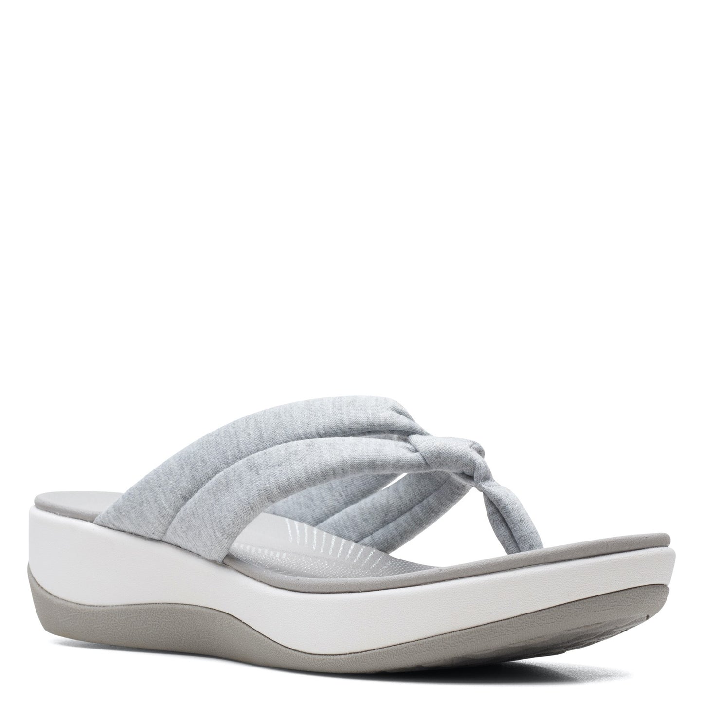 Peltz Shoes Women's Clarks Arla Kaylie Sandal GRAY 26159873