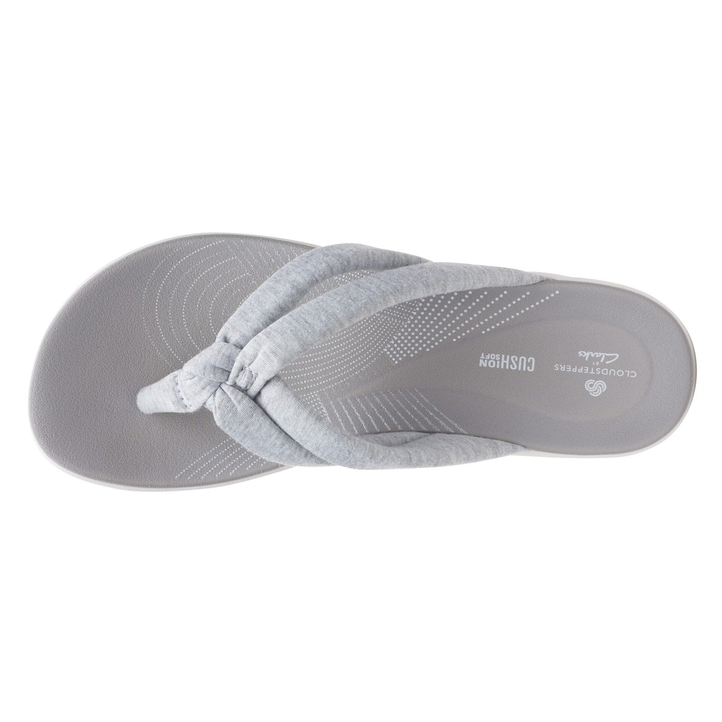 Peltz Shoes Women's Clarks Arla Kaylie Sandal GRAY 26159873
