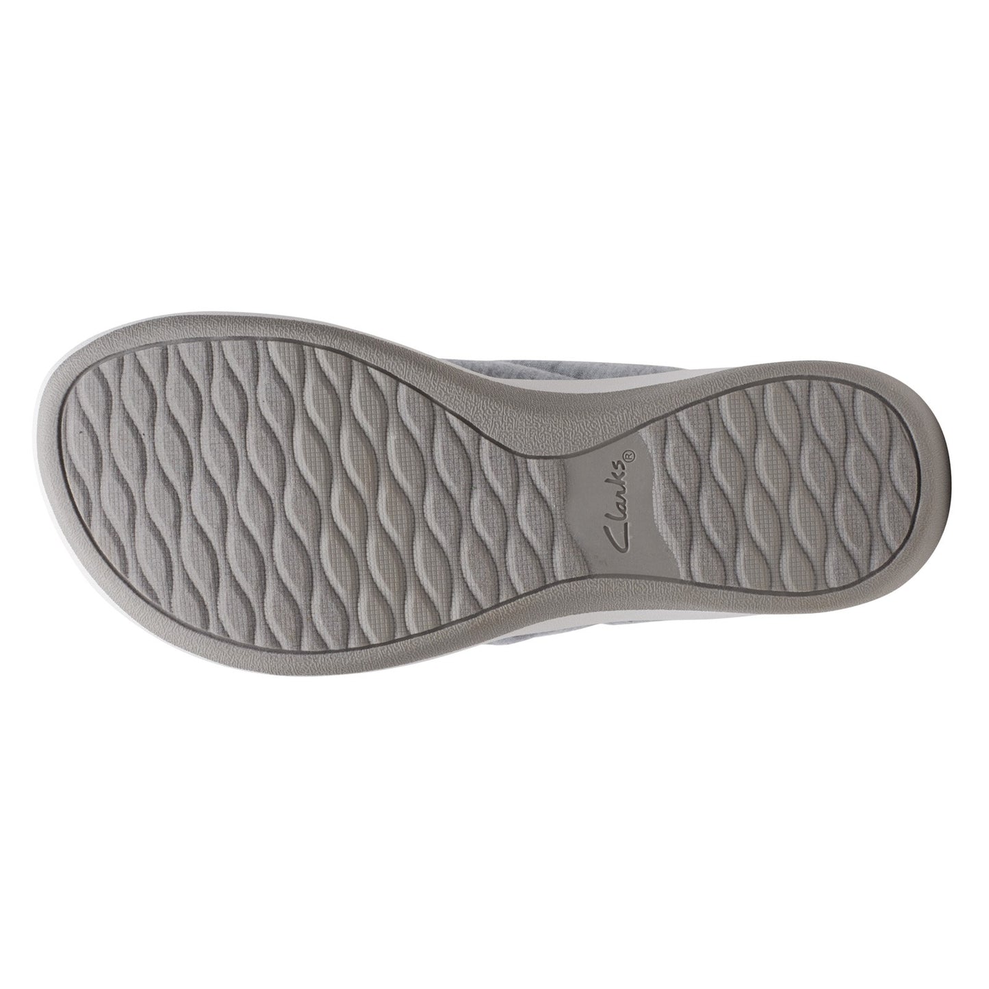 Peltz Shoes Women's Clarks Arla Kaylie Sandal GRAY 26159873