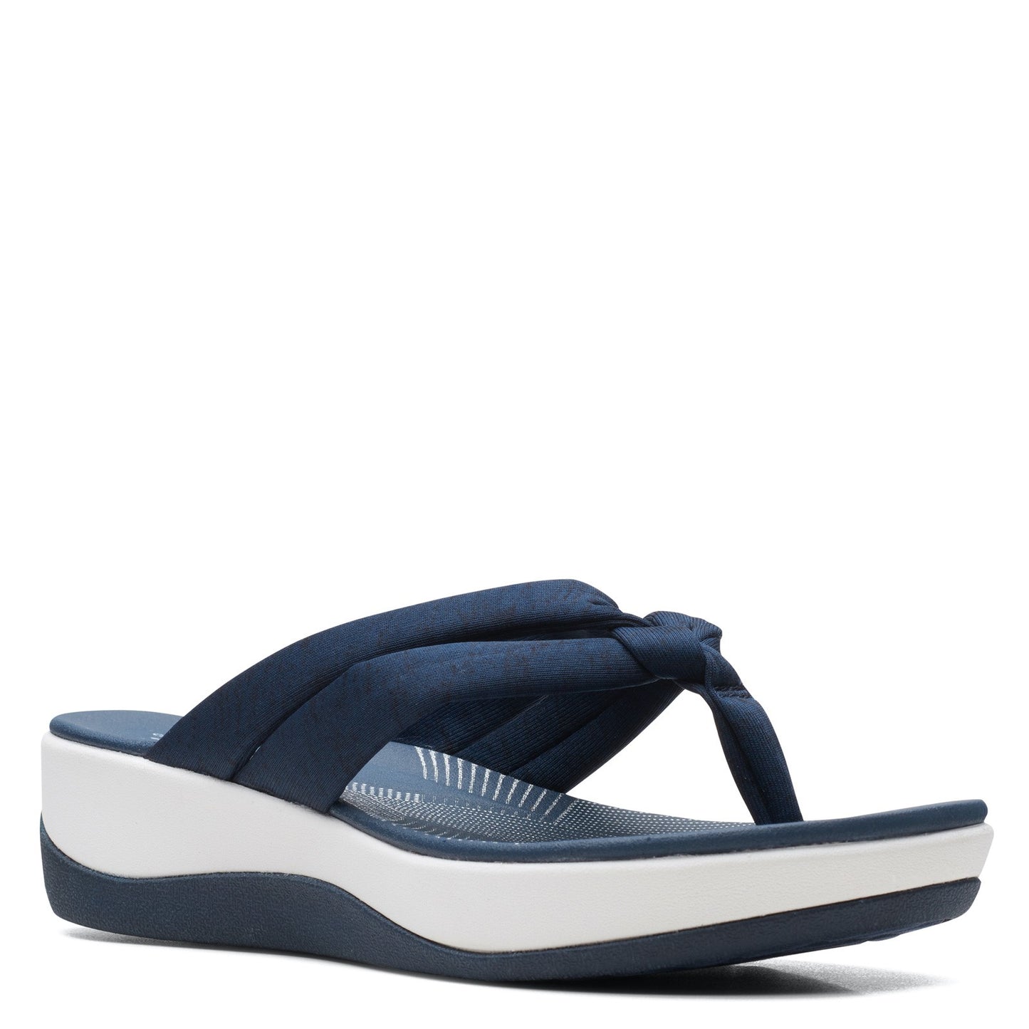 Peltz Shoes Women's Clarks Arla Kaylie Sandal NAVY 26159898