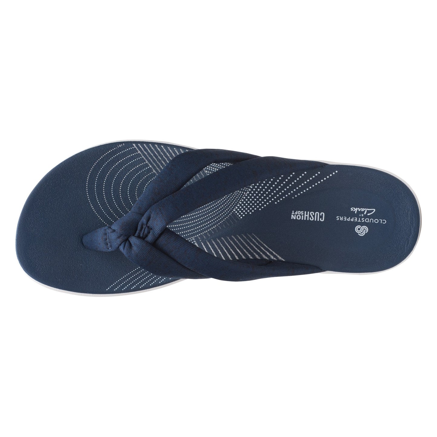 Peltz Shoes Women's Clarks Arla Kaylie Sandal NAVY 26159898