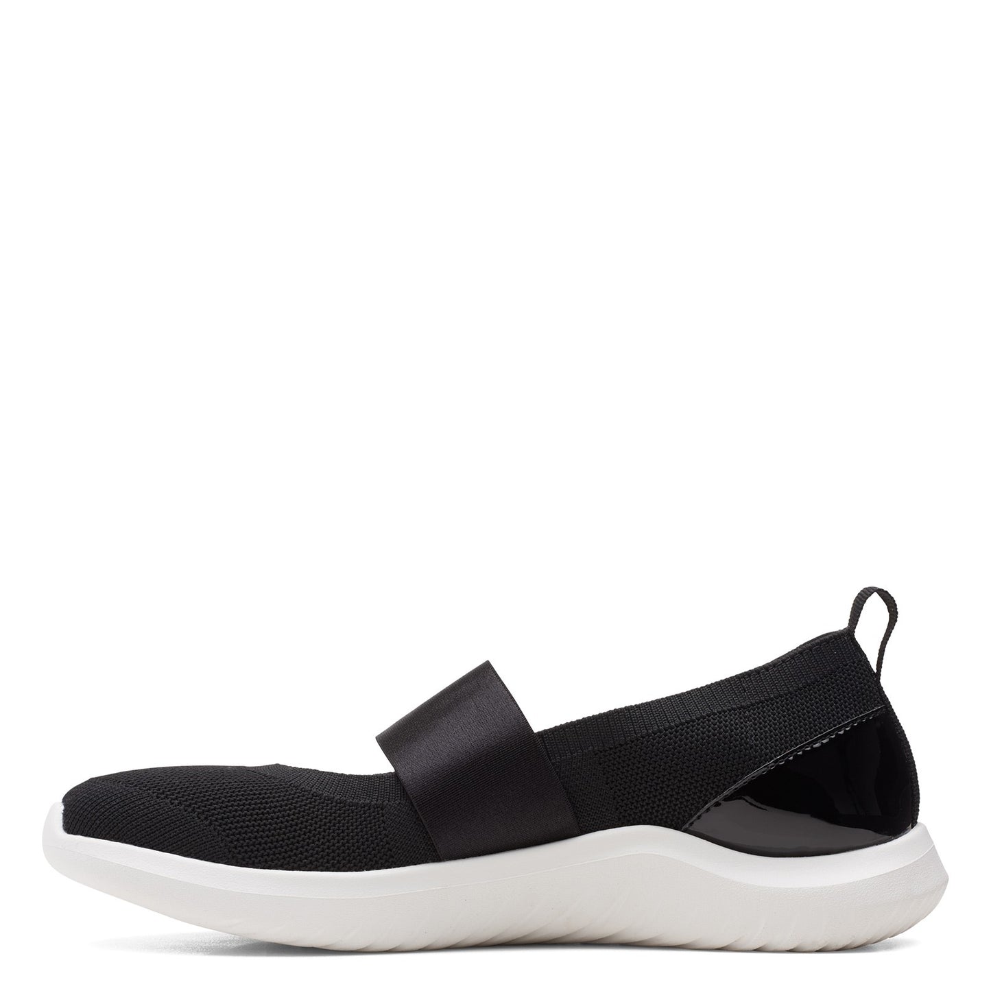 Peltz Shoes Women's Clarks Nova Sol Slip-On BLACK 26159987