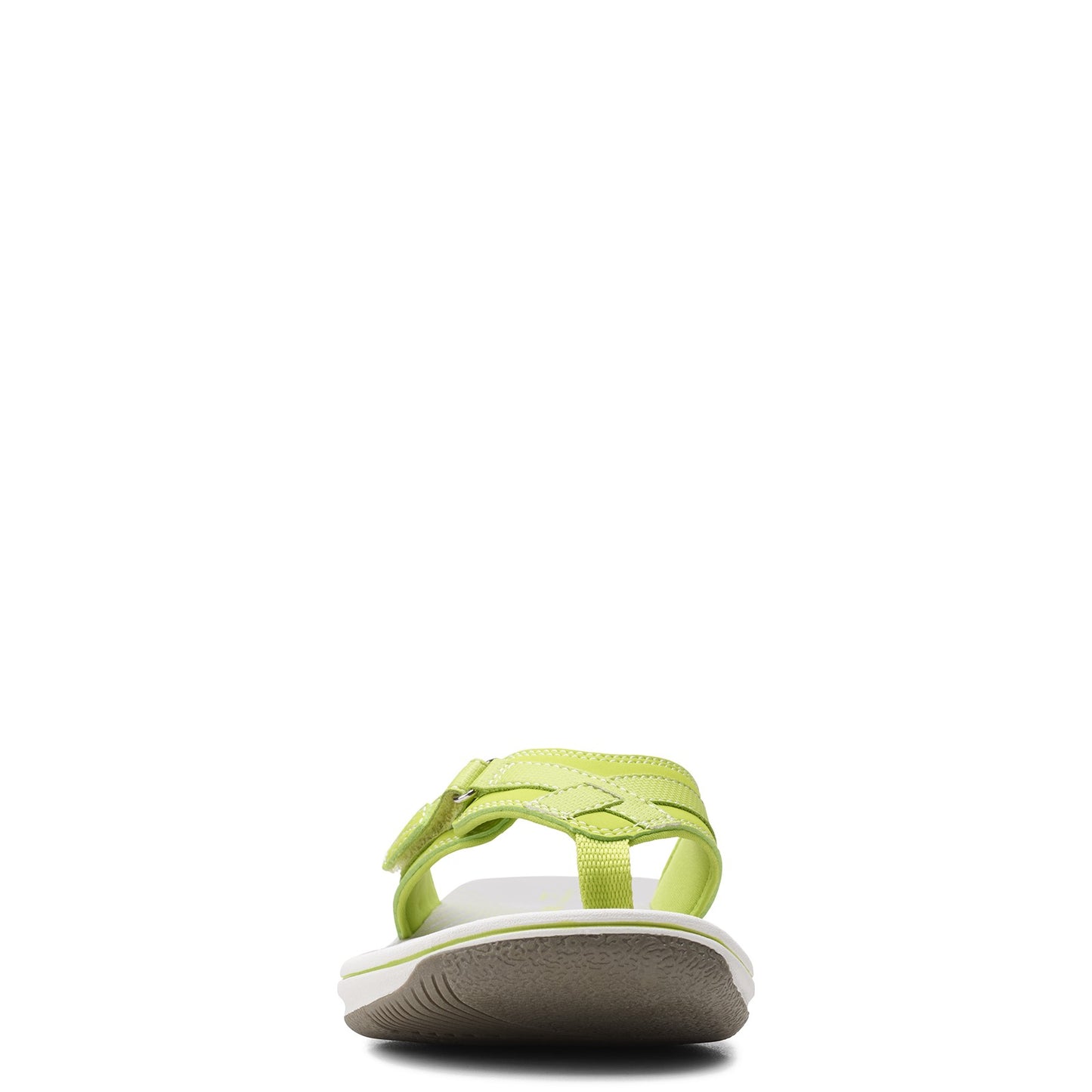Peltz Shoes Women's Clarks Breeze Sea Sandal LIME 26160788