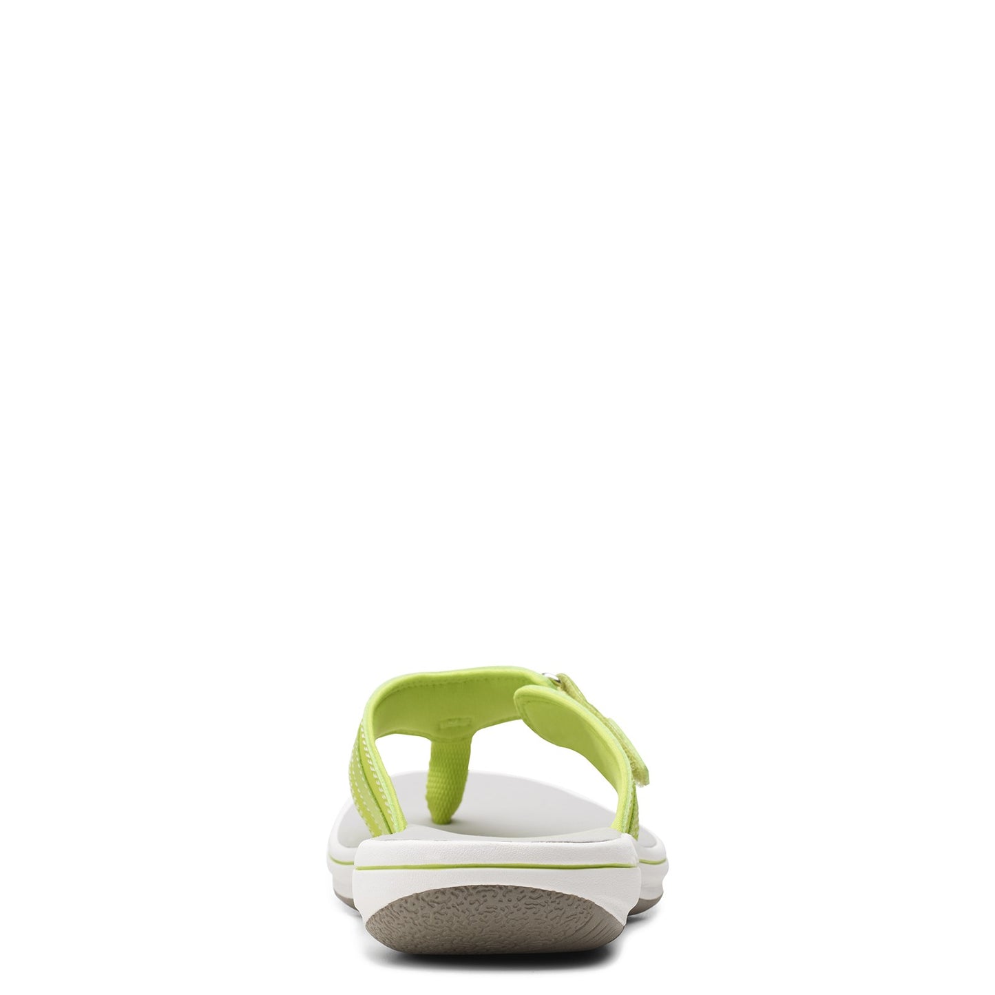 Peltz Shoes Women's Clarks Breeze Sea Sandal LIME 26160788