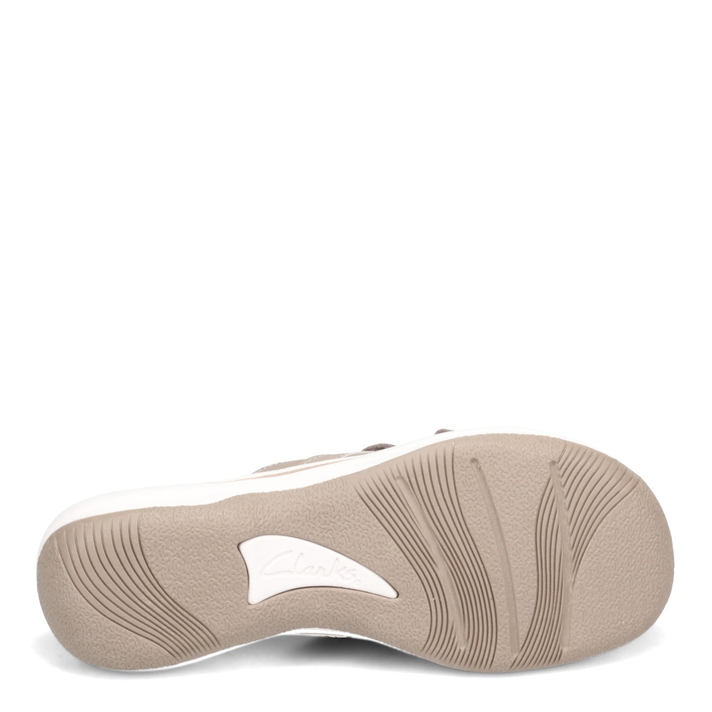 Peltz Shoes Women's Clarks Brinkley Flora Sandal TAUPE 26160791