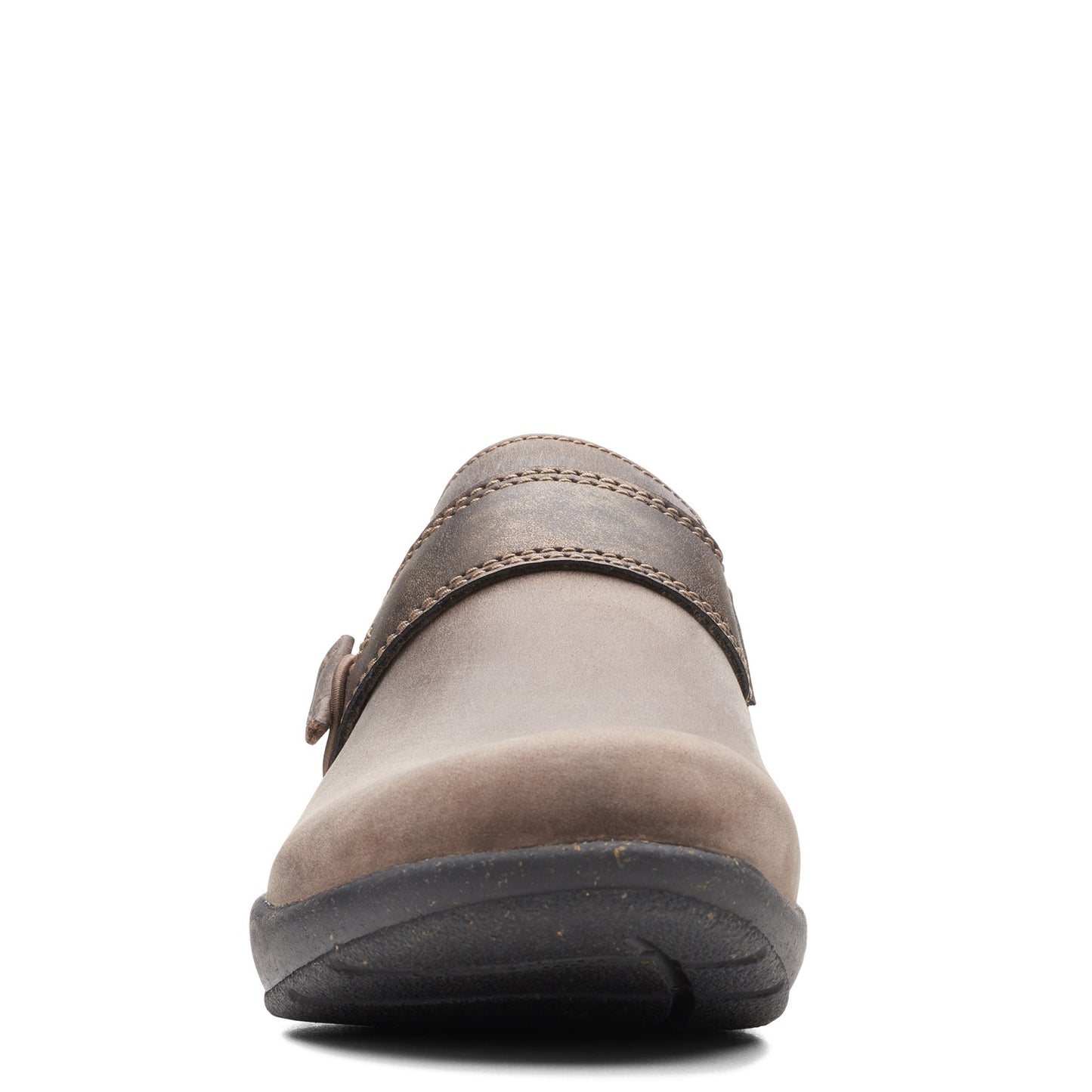 Peltz Shoes Women's Clarks Roseville Dot Slip-On TAUPE 26162224