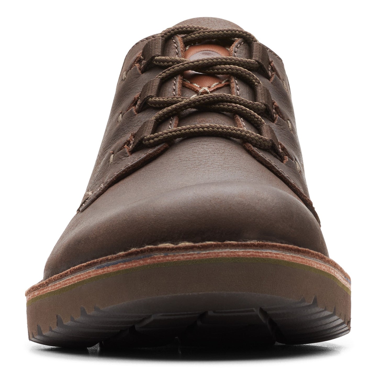 Peltz Shoes Men's Clarks Eastford Low DARK BROWN 26162924