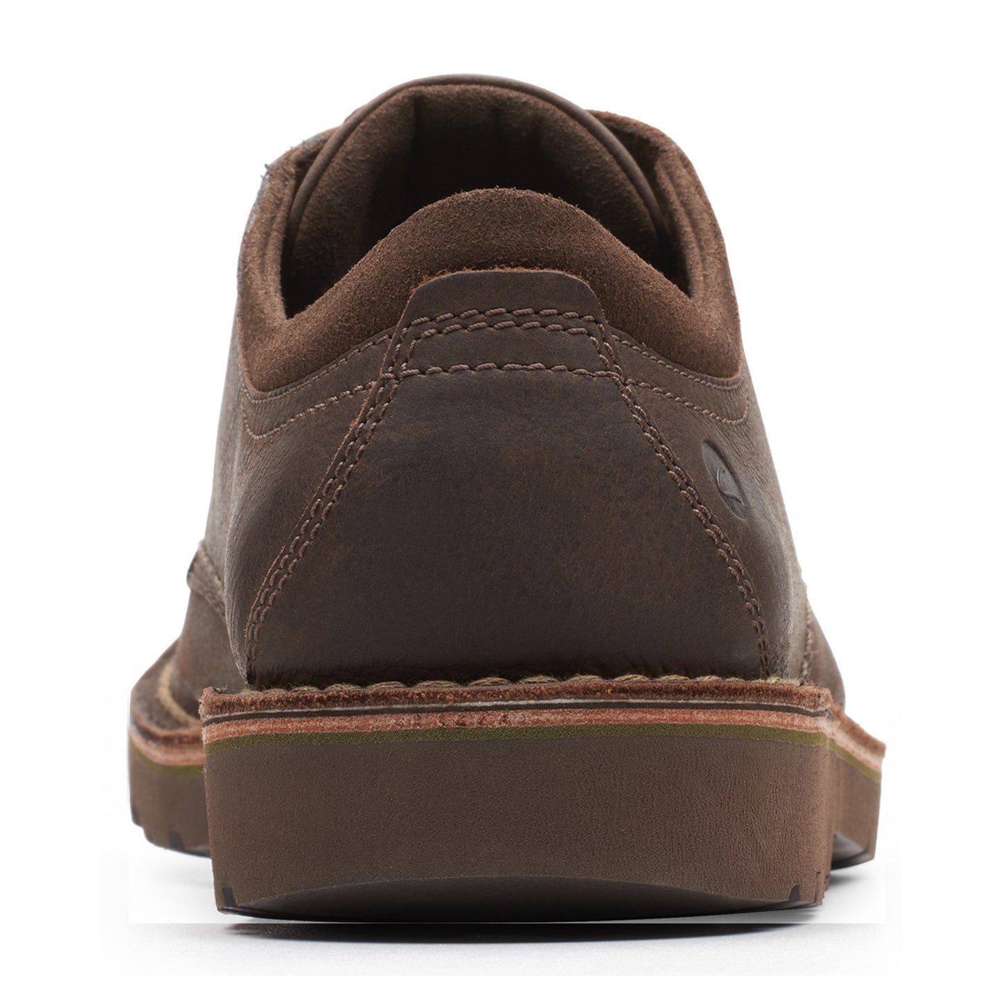 Peltz Shoes Men's Clarks Eastford Low DARK BROWN 26162924