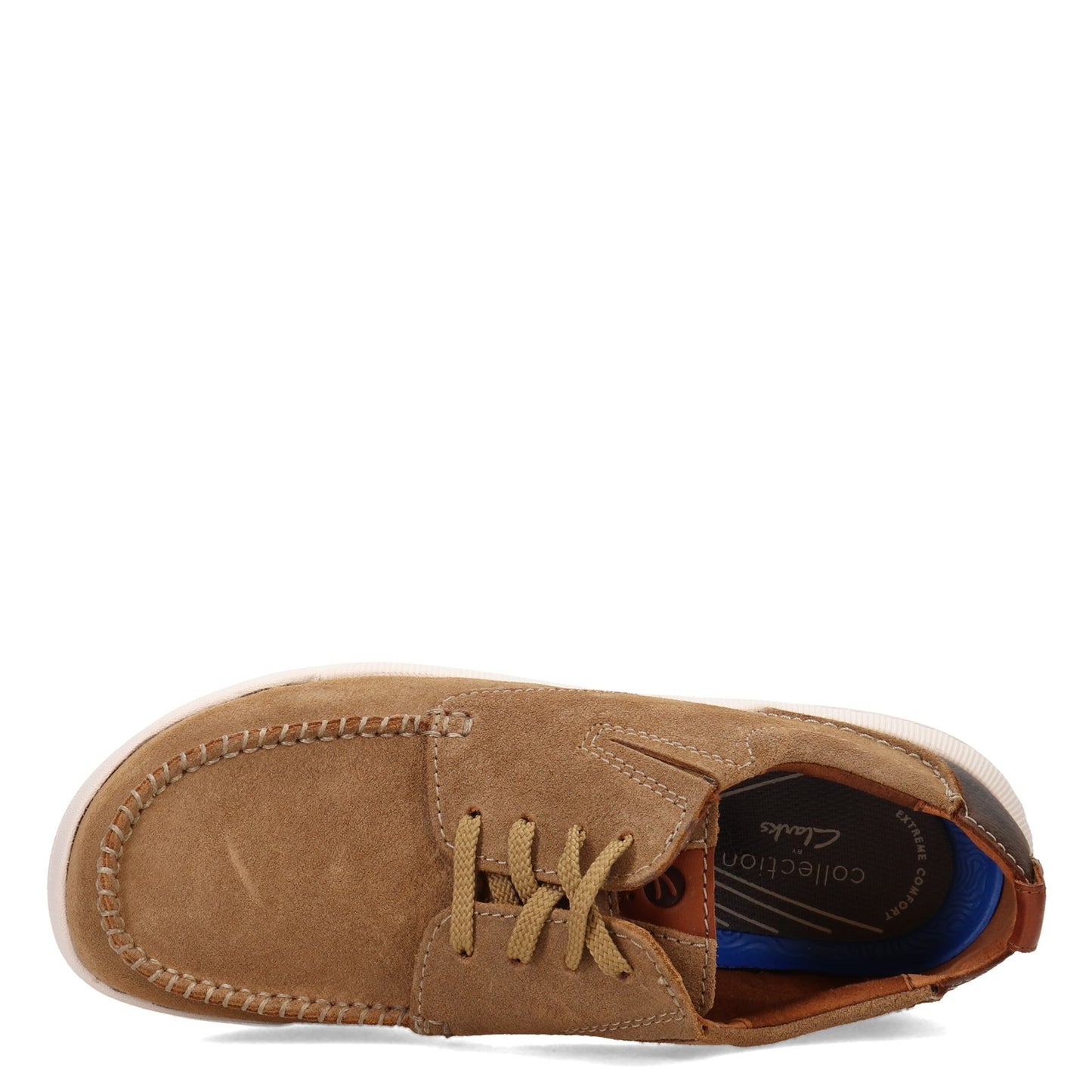 Peltz Shoes Men's Clarks Driftway Low Oxford DARK SAND 26162959