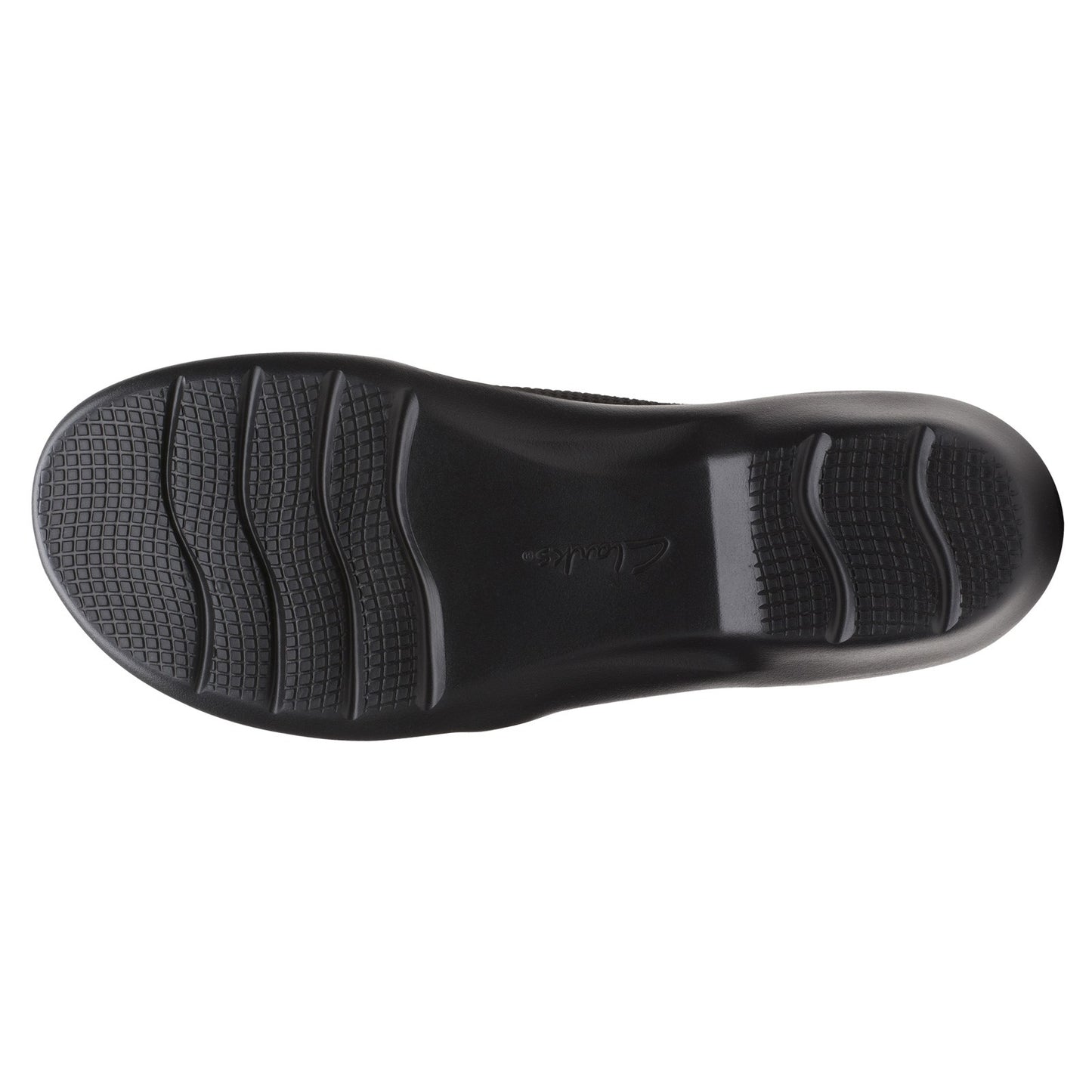Peltz Shoes Women's Clarks Sashlyn Style Slip-On BLACK 26163135