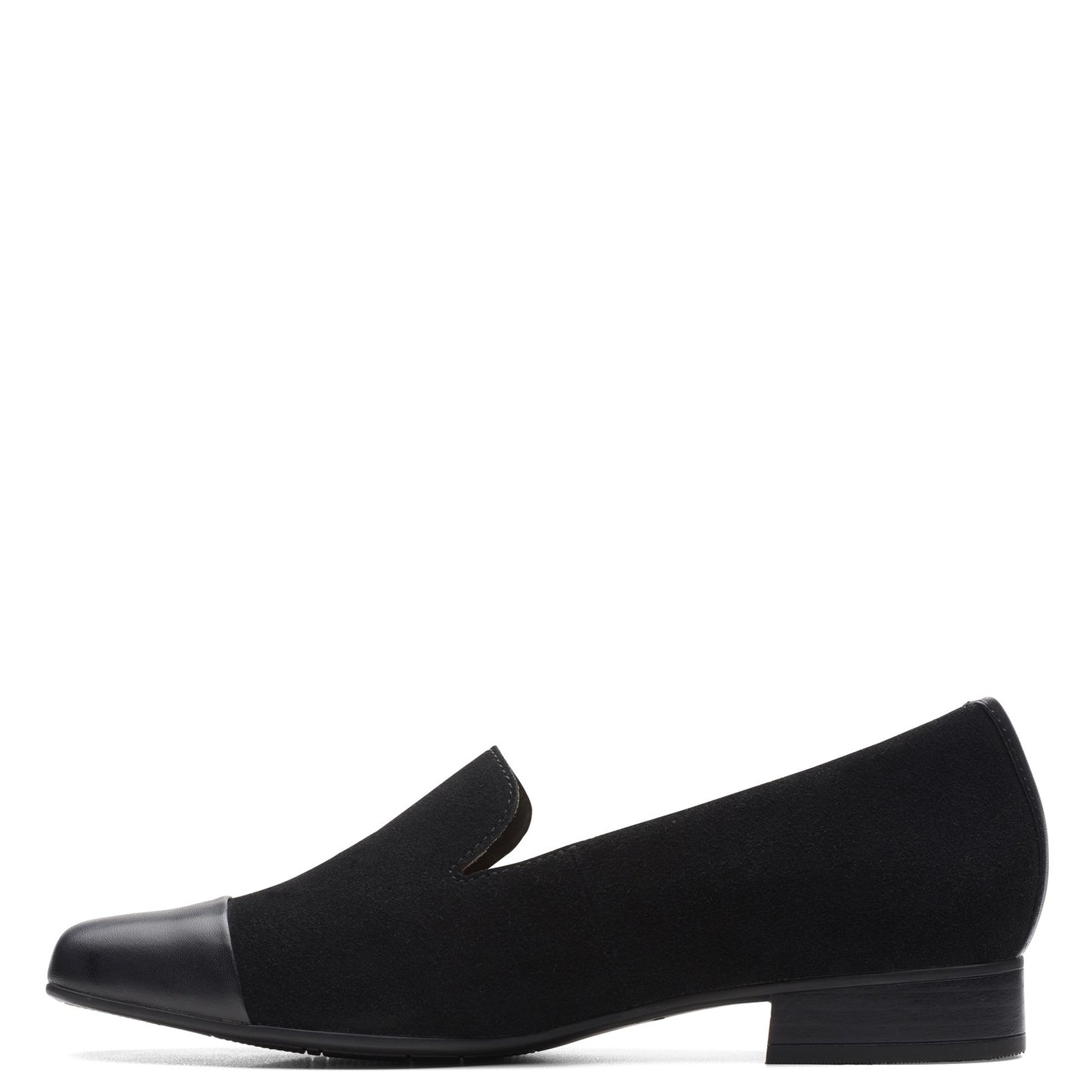 Peltz Shoes Women's Clarks Tilmont Step Loafer BLACK 26163330