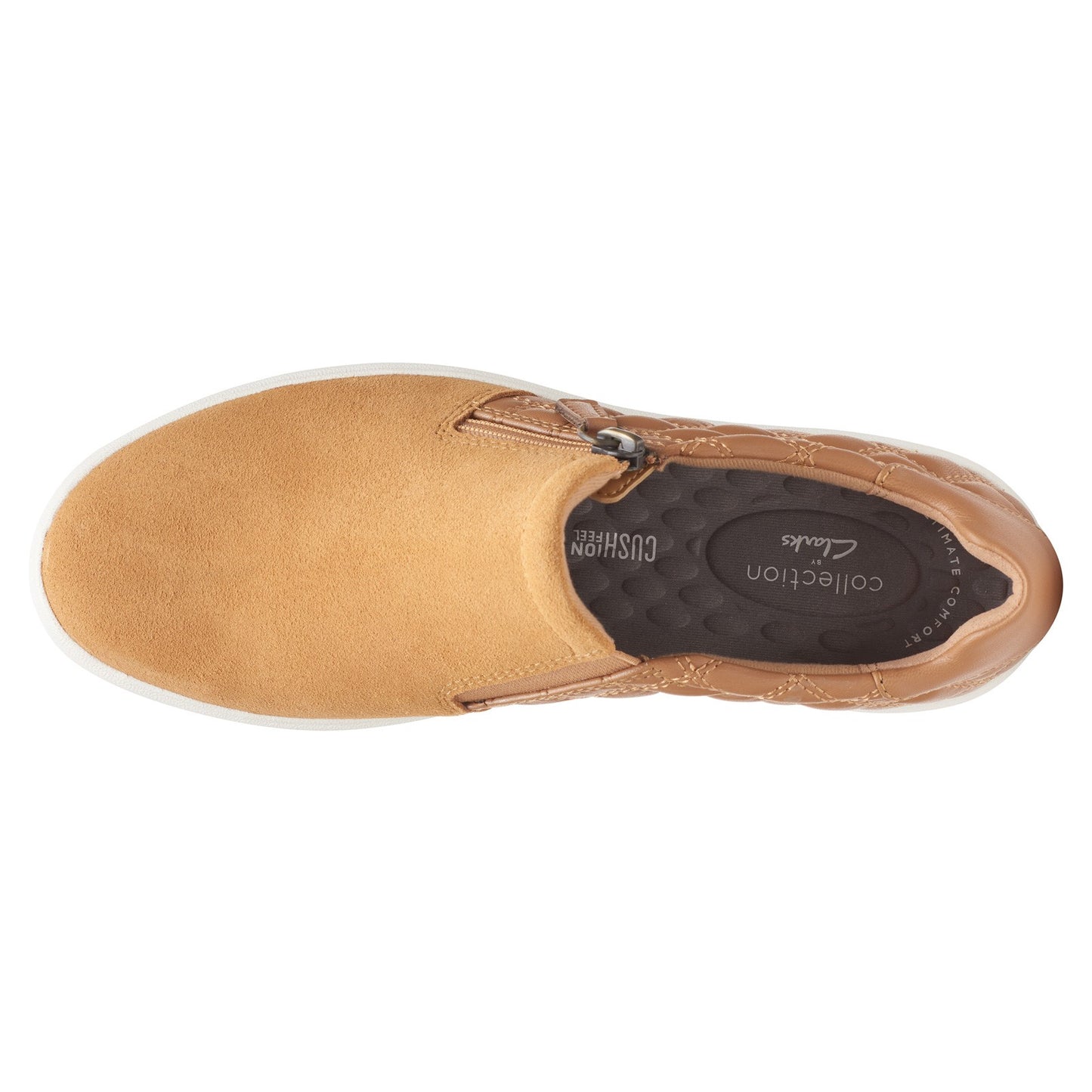 Peltz Shoes Women's Clarks Layton Step Sneaker LIGHT TAN 26163510