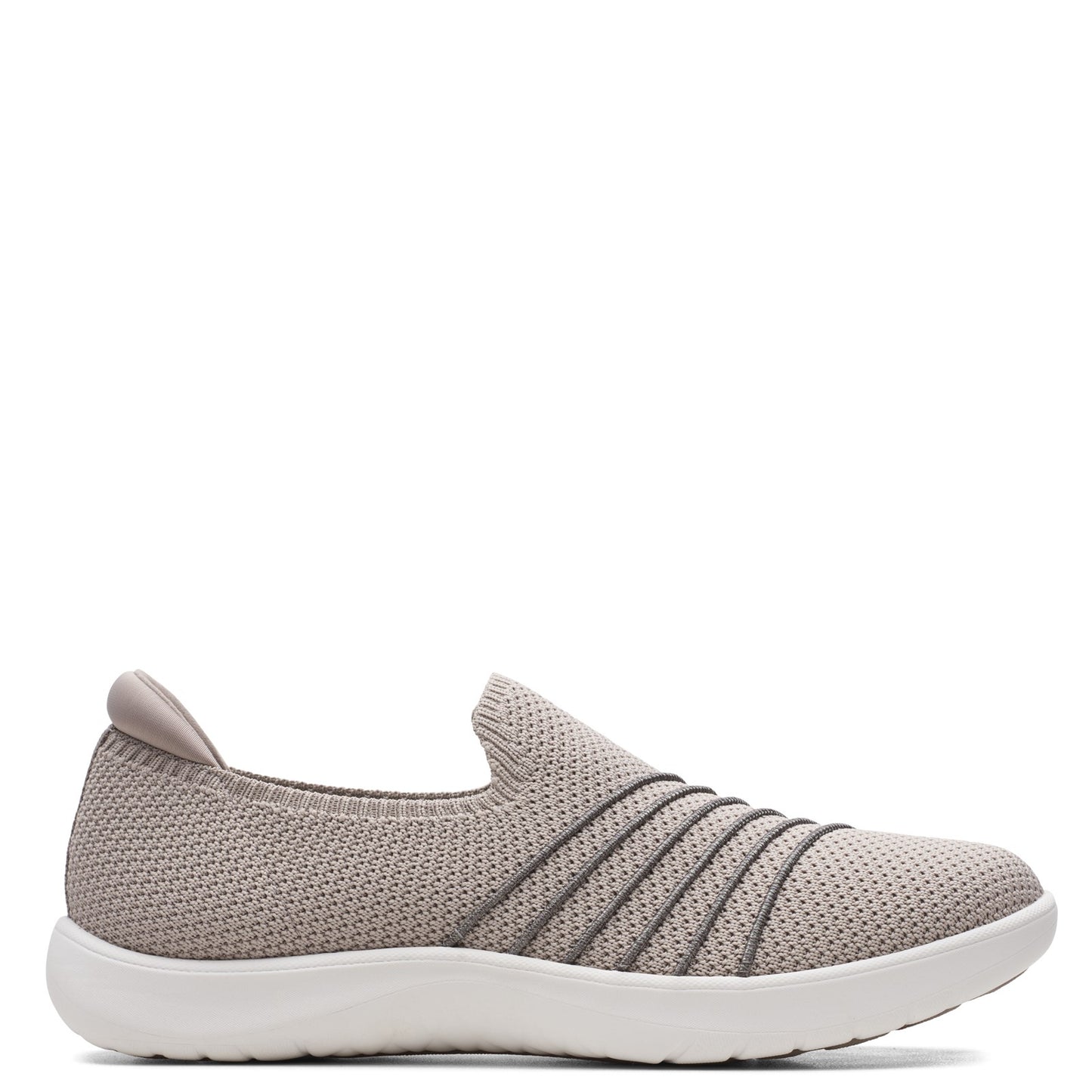Peltz Shoes Women's Clarks Adella Step Slip-On STONE 26164150