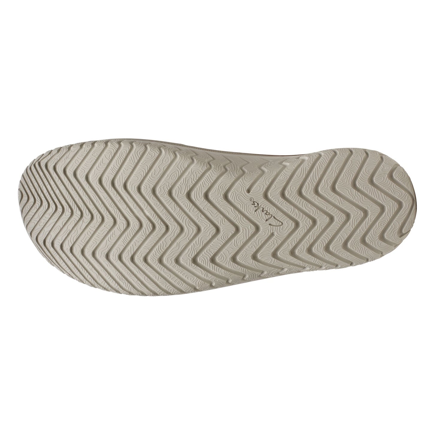 Peltz Shoes Men's Clarks Wesley Post Sandal TAN 26164873