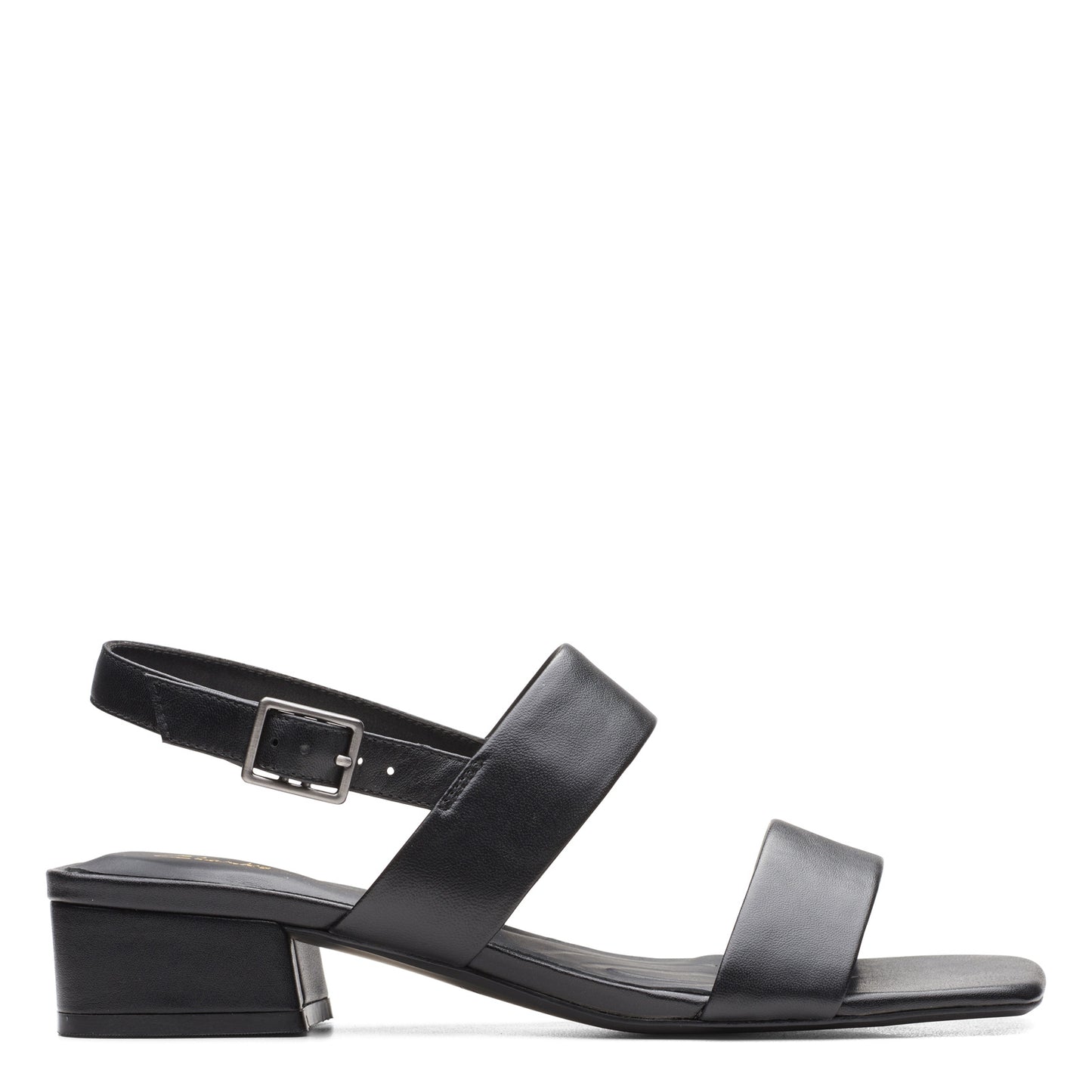 Peltz Shoes Women's Clarks Seren 25 Strap Sandal black 26164896
