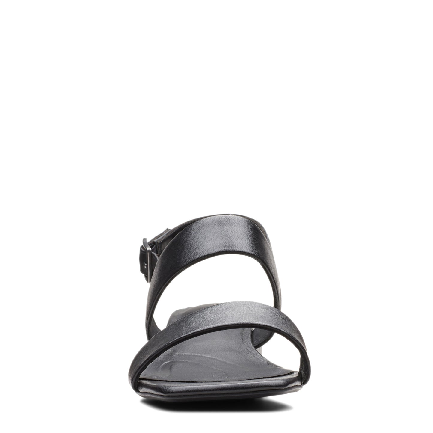 Peltz Shoes Women's Clarks Seren 25 Strap Sandal black 26164896