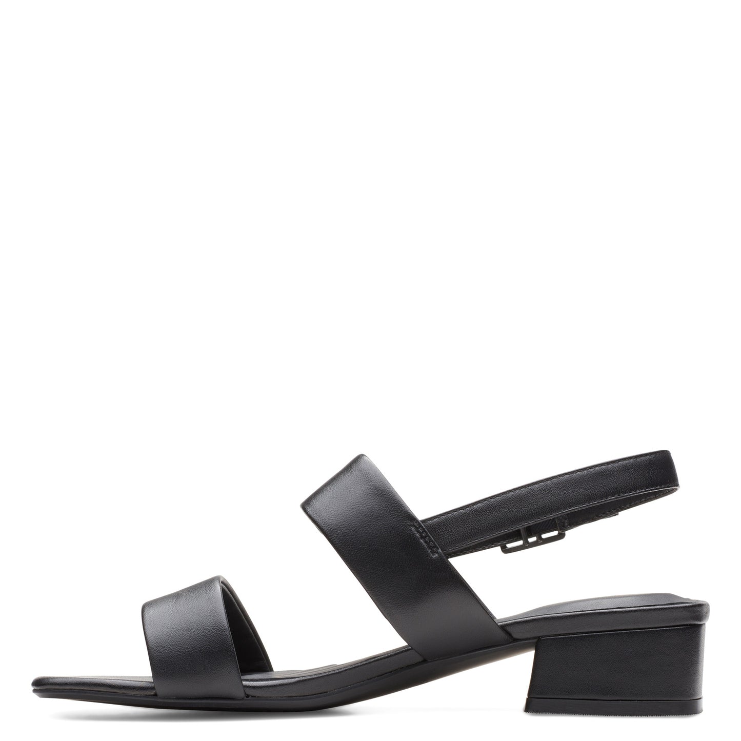 Peltz Shoes Women's Clarks Seren 25 Strap Sandal black 26164896