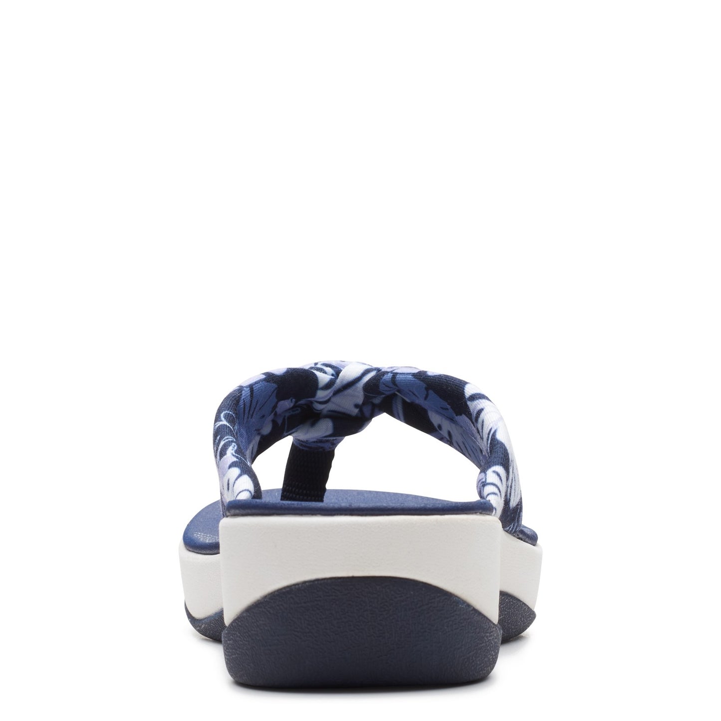 Peltz Shoes Women's Clarks Arla Glison Sandal BLUE FLORAL 26165049