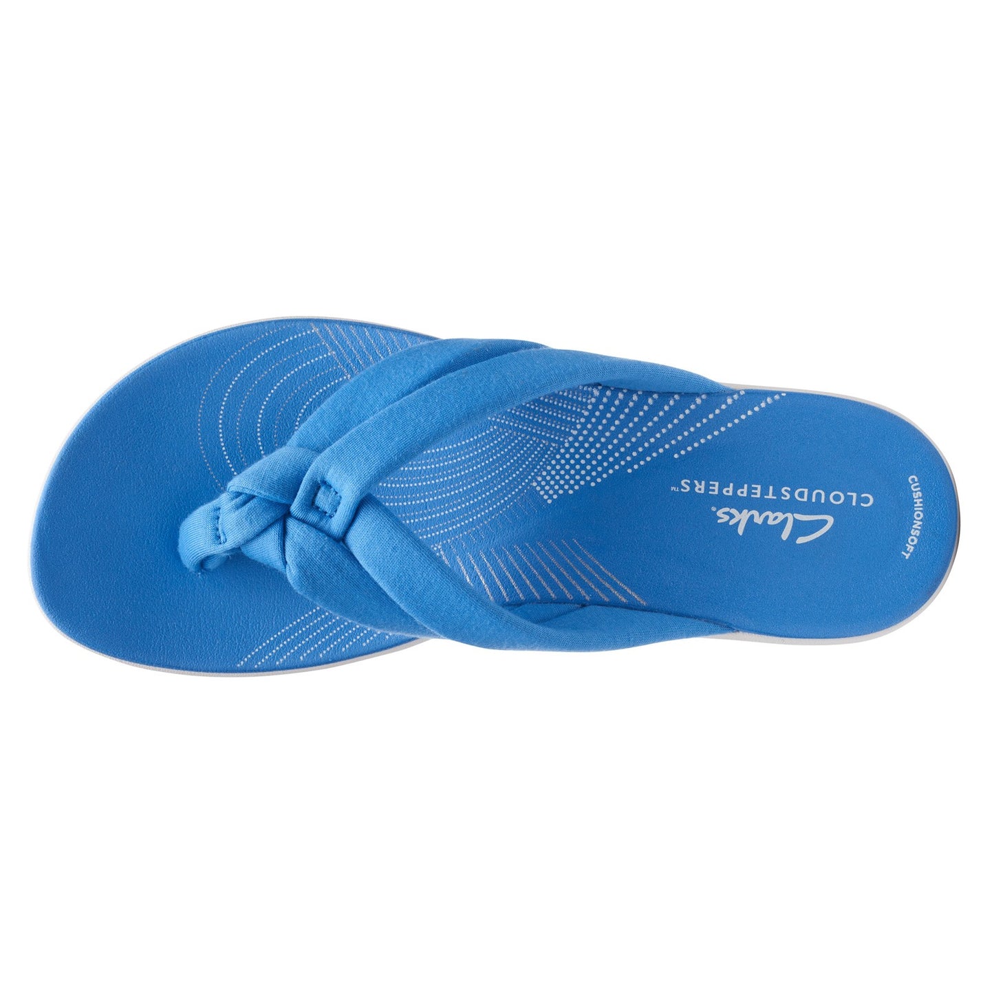 Peltz Shoes Women's Clarks Arla Kaylie Sandal BLUE 26165061