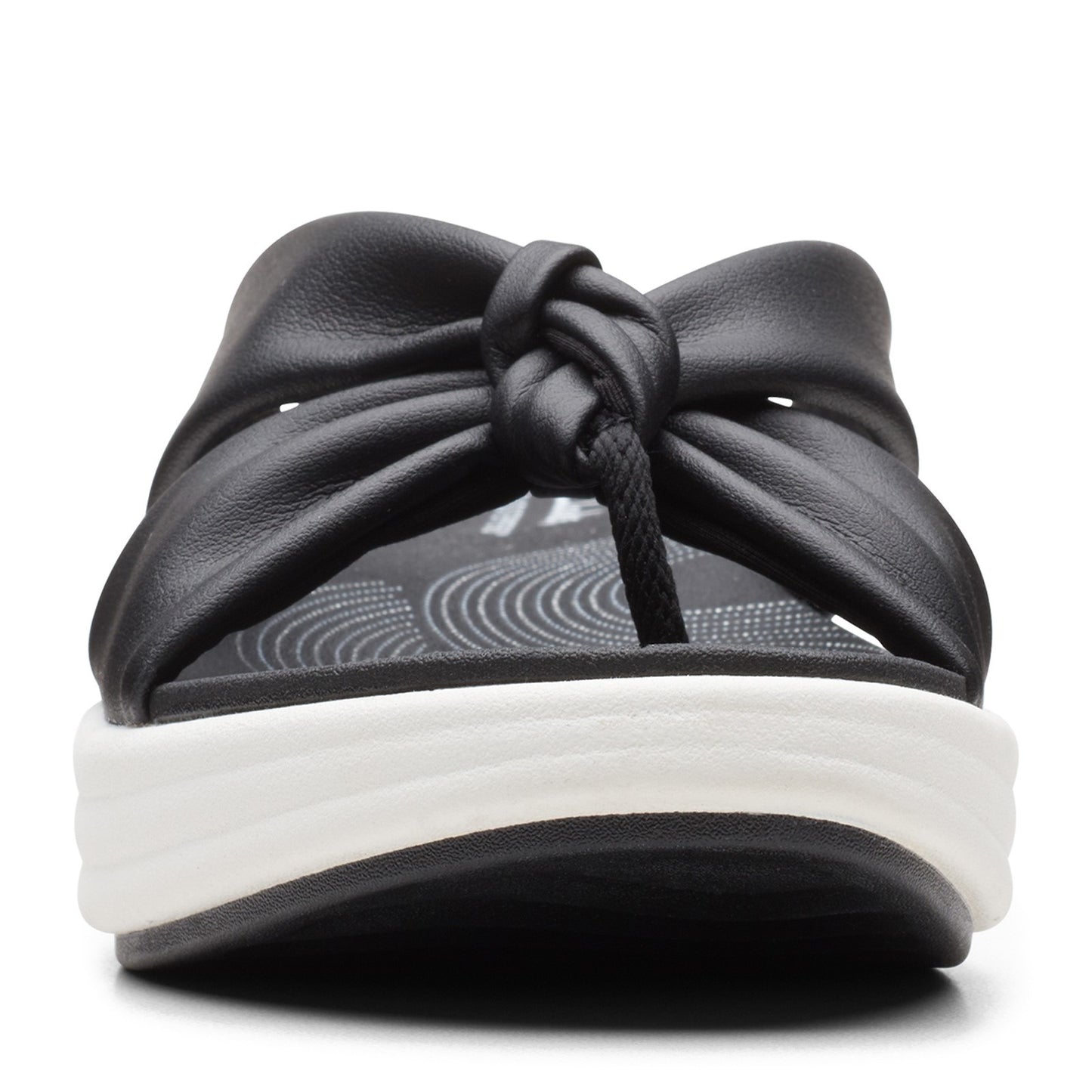 Peltz Shoes Women's Clarks Drift Ave Sandal BLACK 26165119