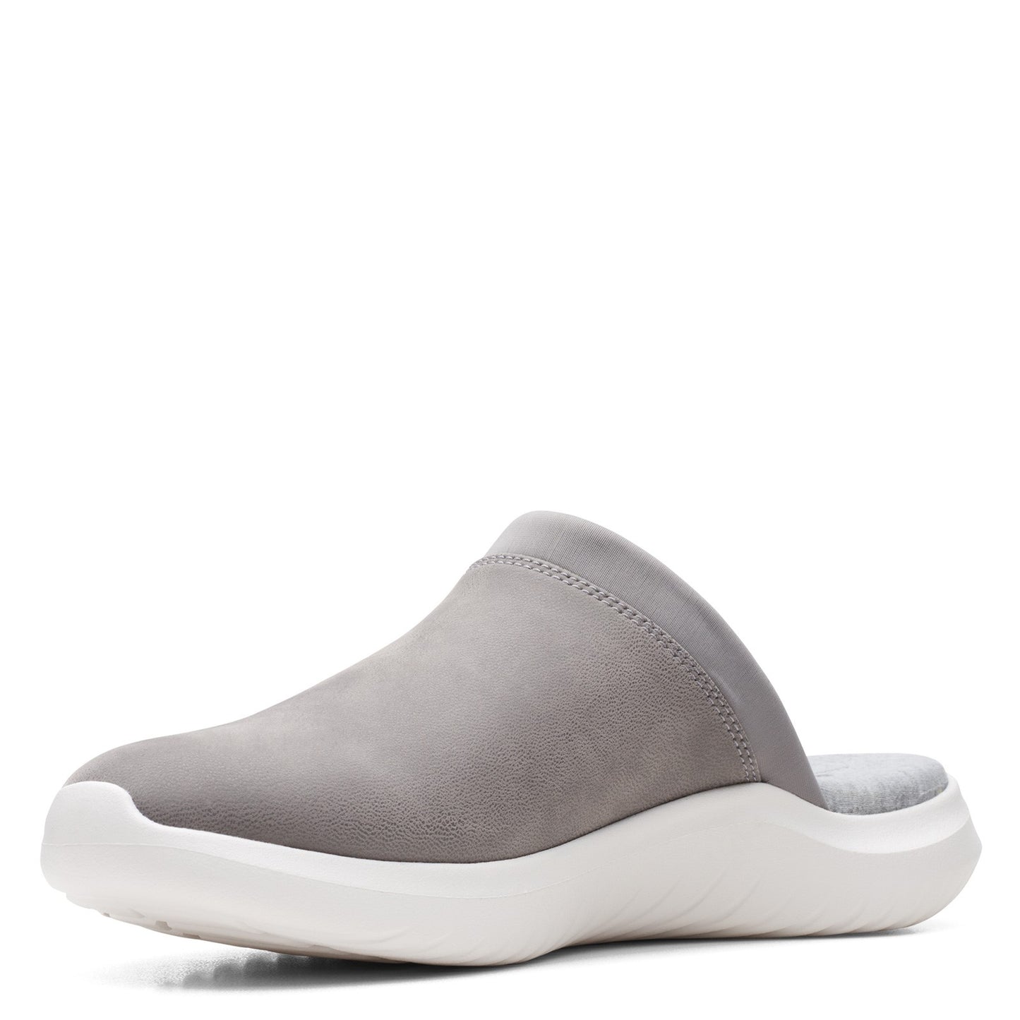Peltz Shoes Women's Clarks Nova Ease Clog GREY 26165134