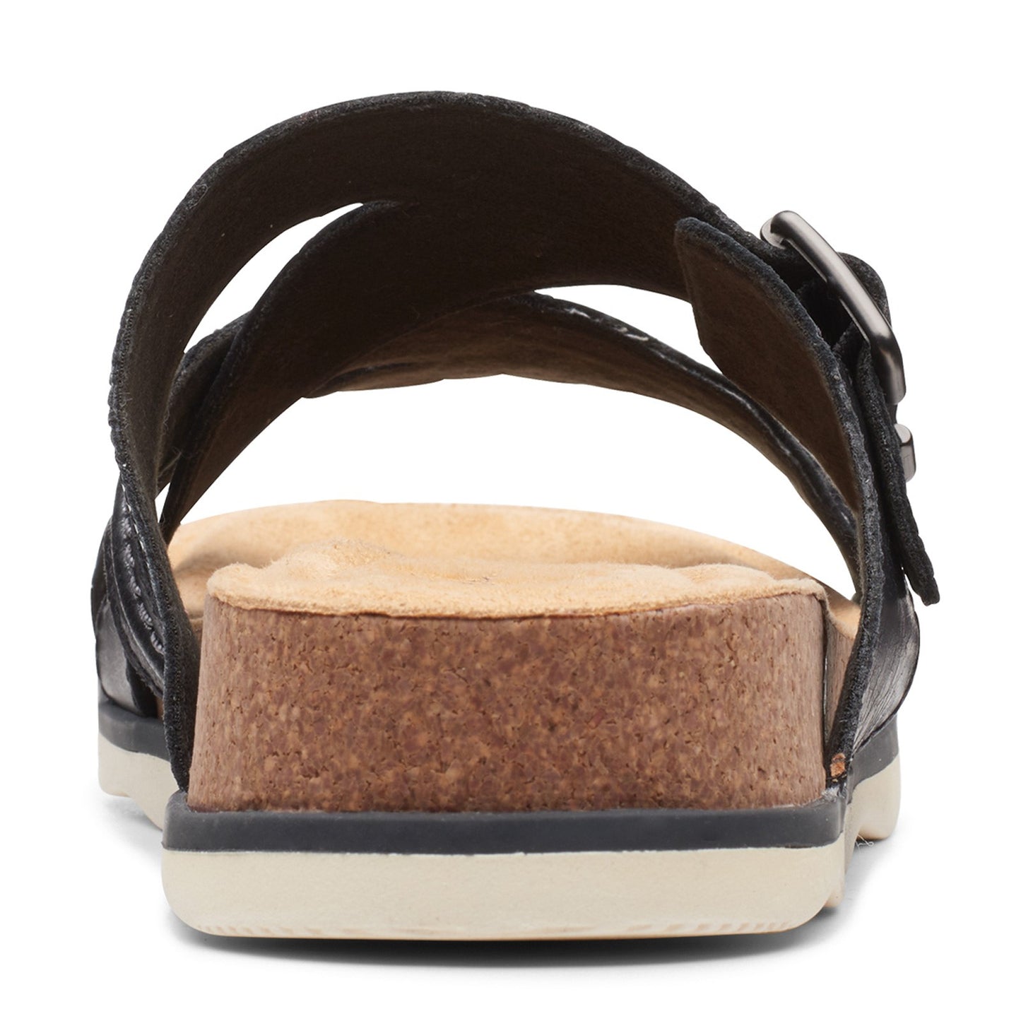 Peltz Shoes Women's Clarks Brynne Hope Sandal BLACK 26165166