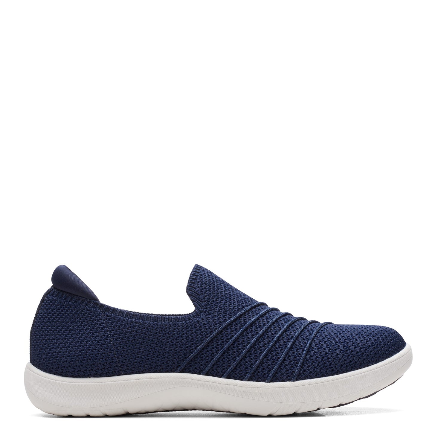 Peltz Shoes Women's Clarks Adella Step Slip-On DARK NAVY 26165169