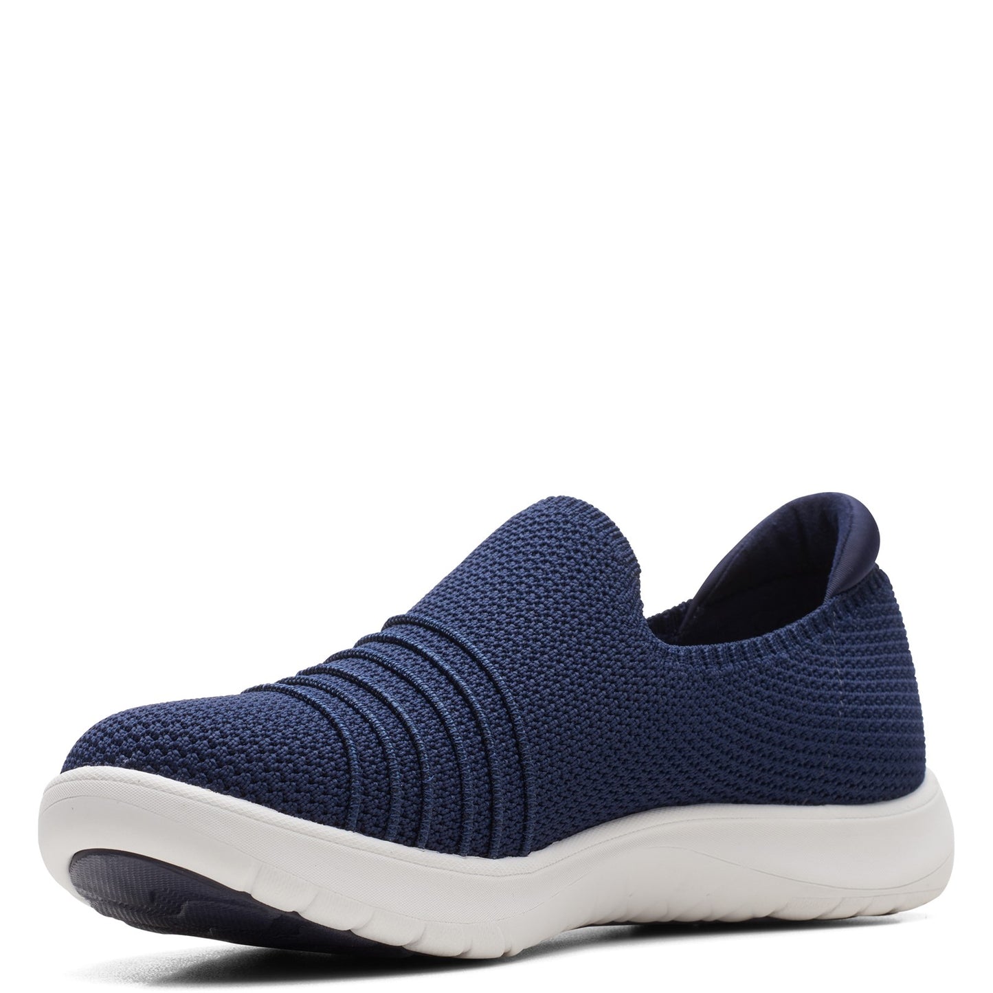 Peltz Shoes Women's Clarks Adella Step Slip-On DARK NAVY 26165169