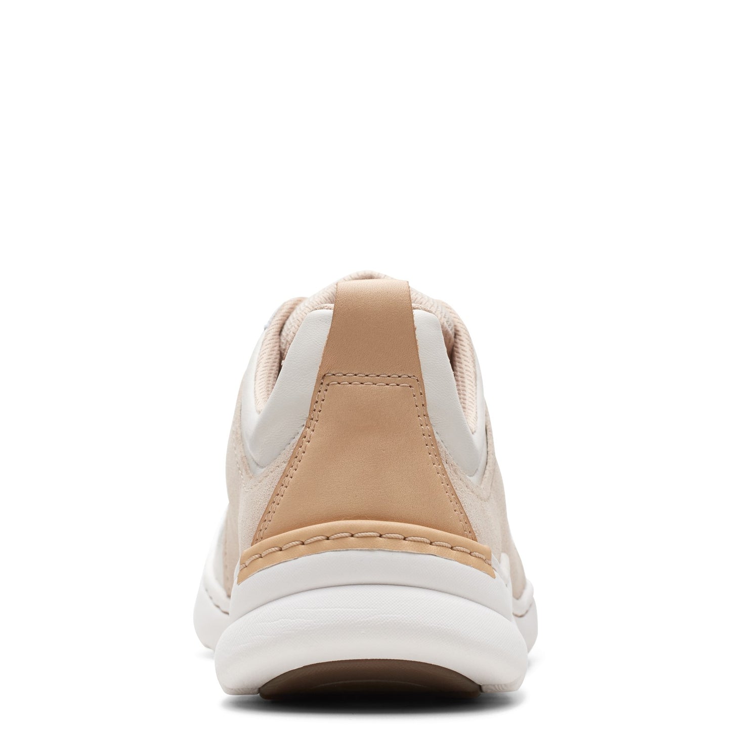 Peltz Shoes Women's Clarks Teagan Lace Sneaker SAND 26165176