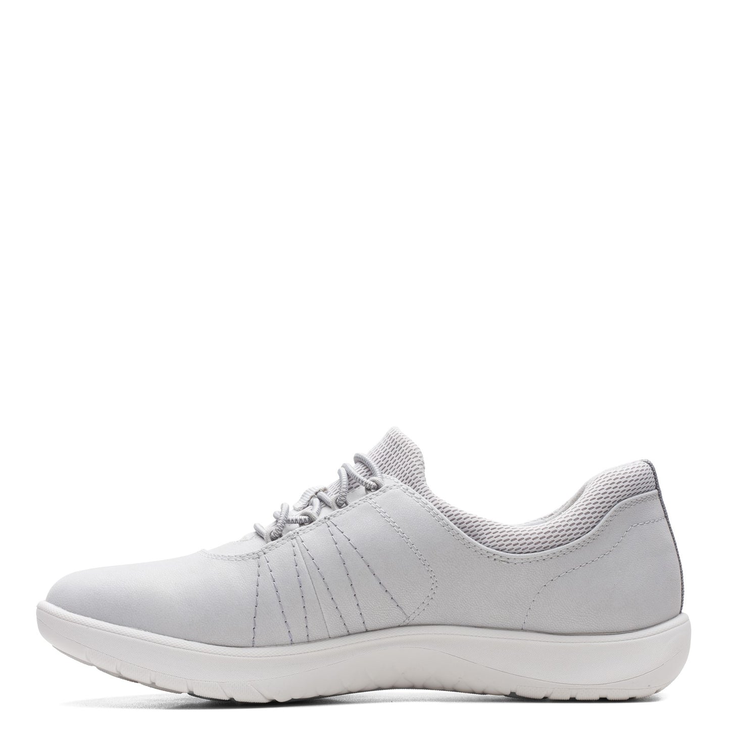 Peltz Shoes Women's Clarks Adella Stroll Sneaker GREY 26165189