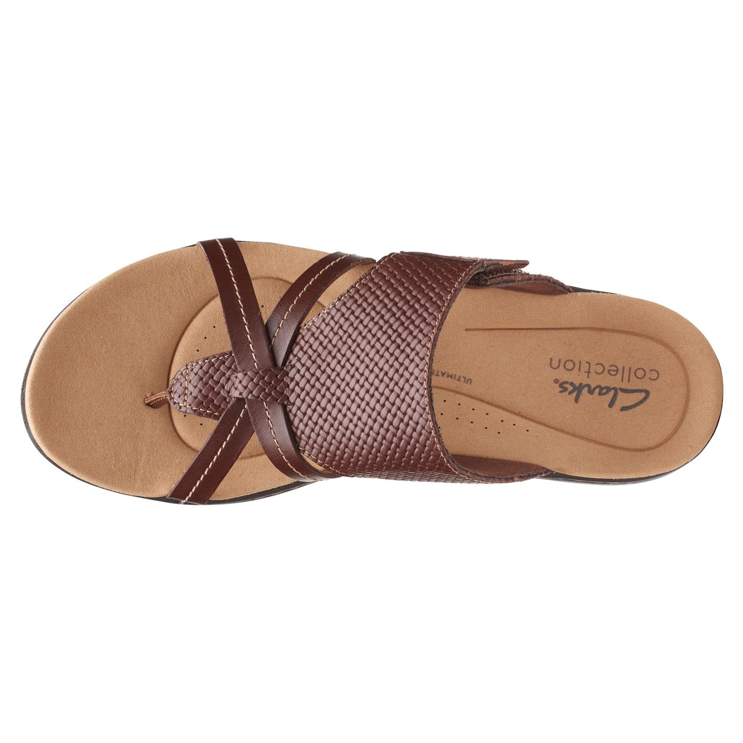 Peltz Shoes Women's Clarks Laurieann Edge Sandal TAN 26165228