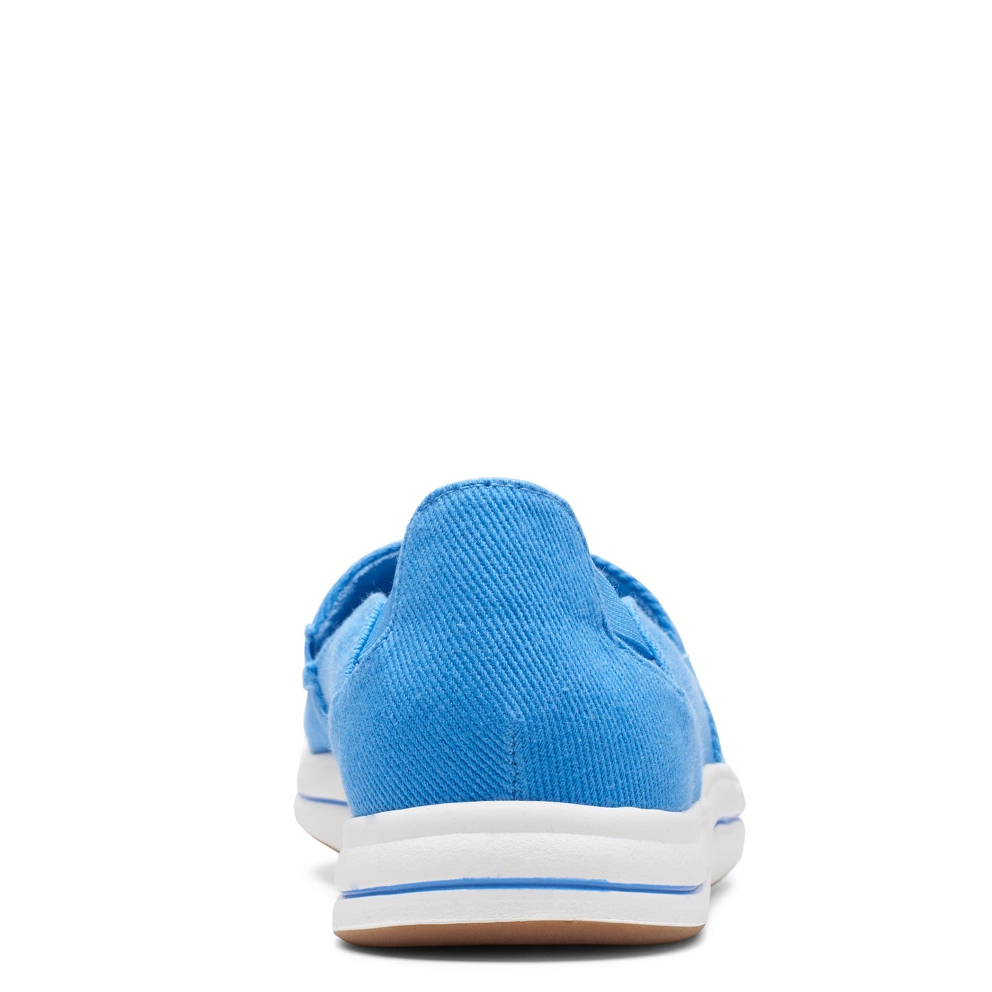 Peltz Shoes Women's Clarks Breeze Step Slip-On BLUE 26165292