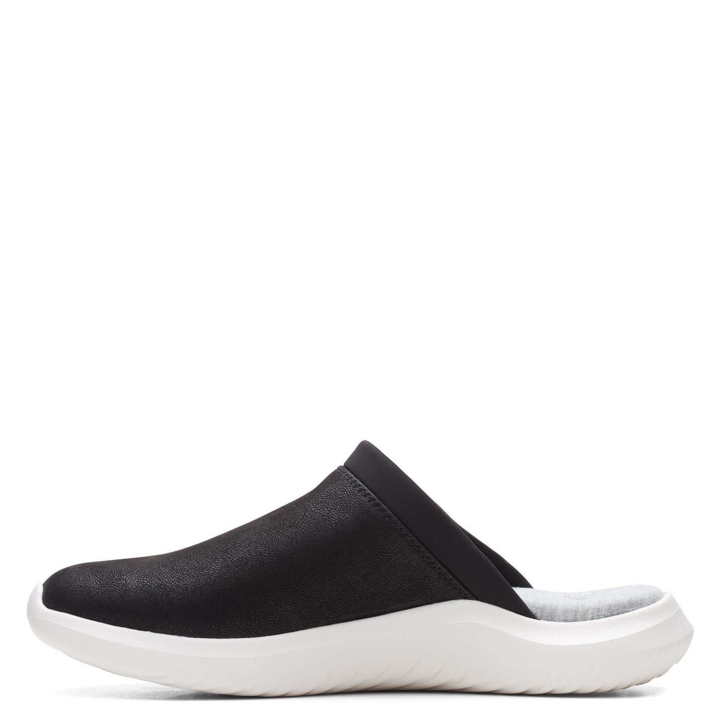 Peltz Shoes Women's Clarks Nova Ease Clog BLACK 26165299