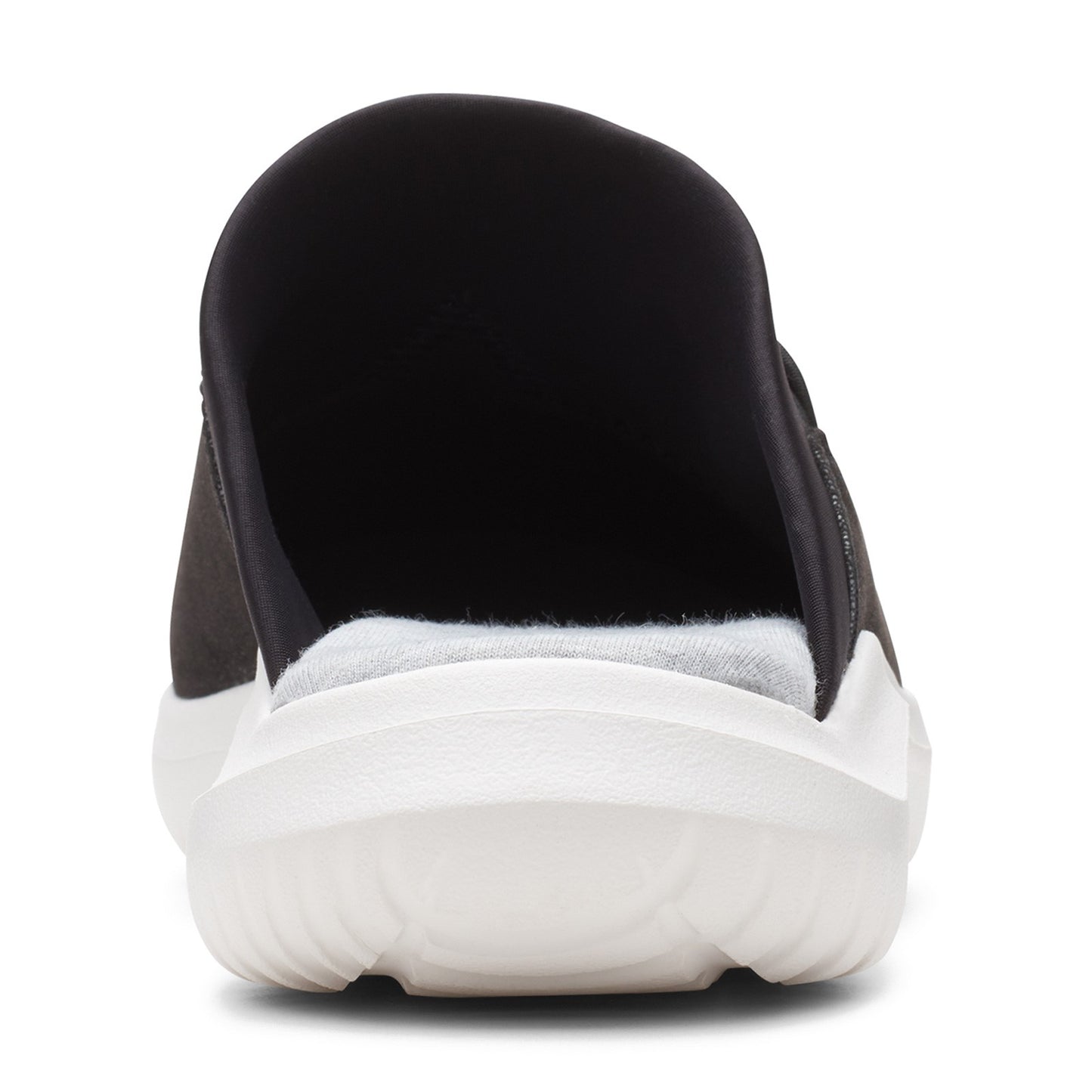 Peltz Shoes Women's Clarks Nova Ease Clog BLACK 26165299