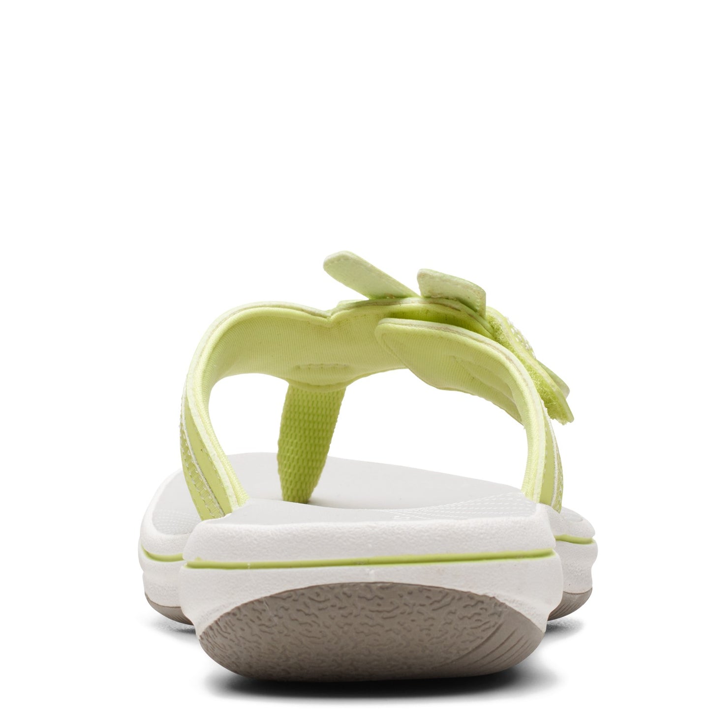 Peltz Shoes Women's Clarks Brinkley Flora Sandal LIME 26165319