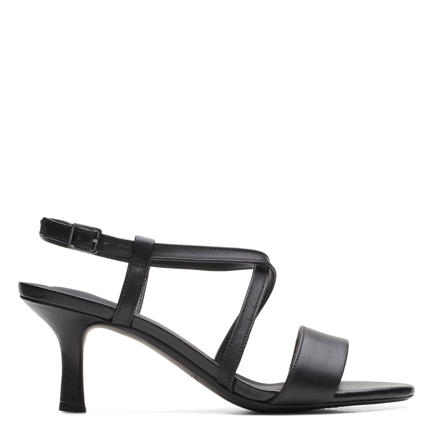 Peltz Shoes Women's Clarks Amali Buckle Sandal black 26165941
