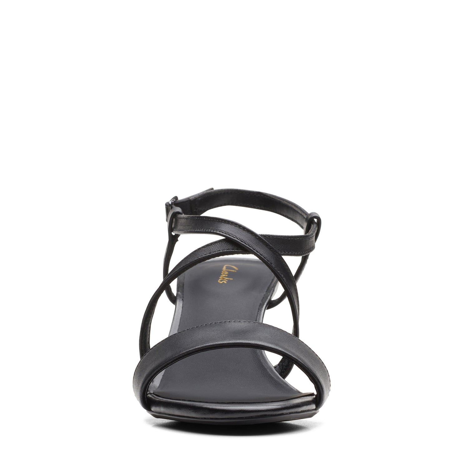 Peltz Shoes Women's Clarks Amali Buckle Sandal black 26165941