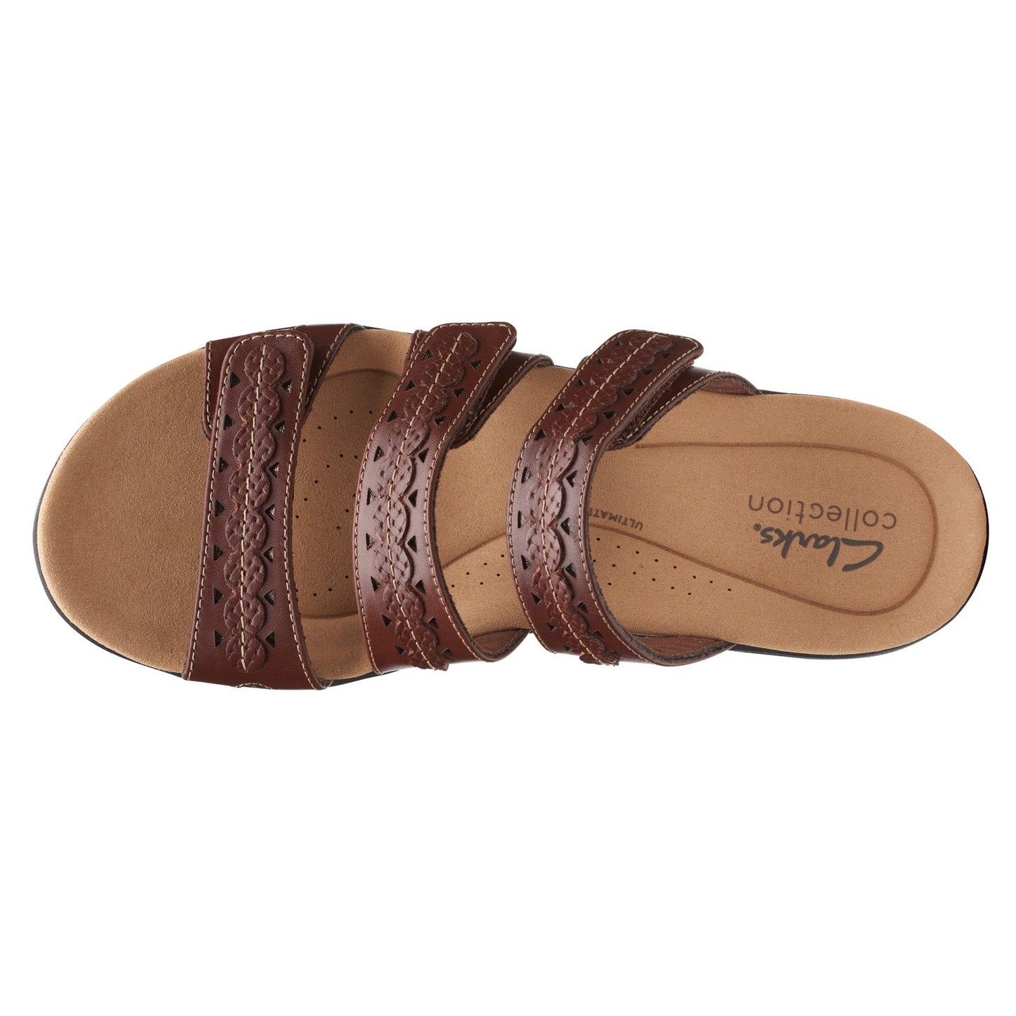 Peltz Shoes Women's Clarks Laurieann Cove Sandal TAN 26166434