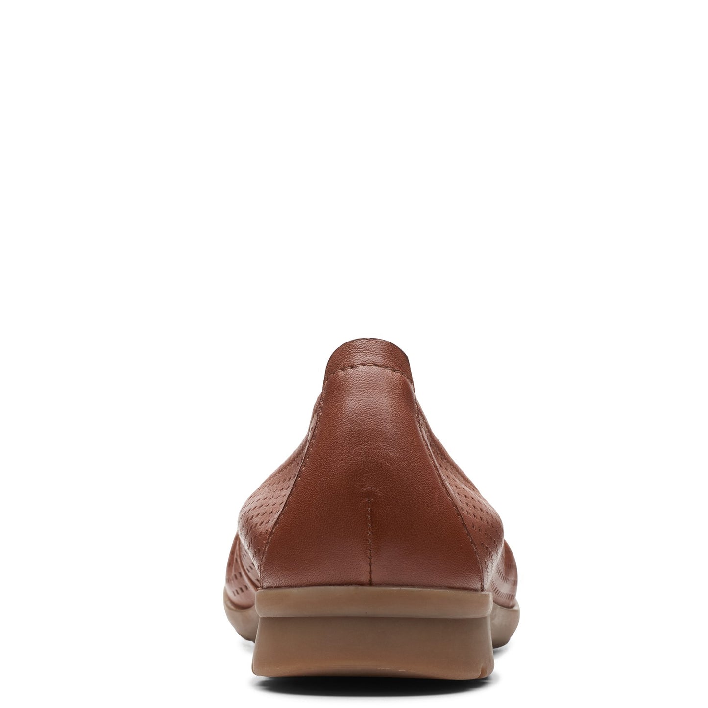Peltz Shoes Women's Clarks Jenette Ease Flat TAN 26166483