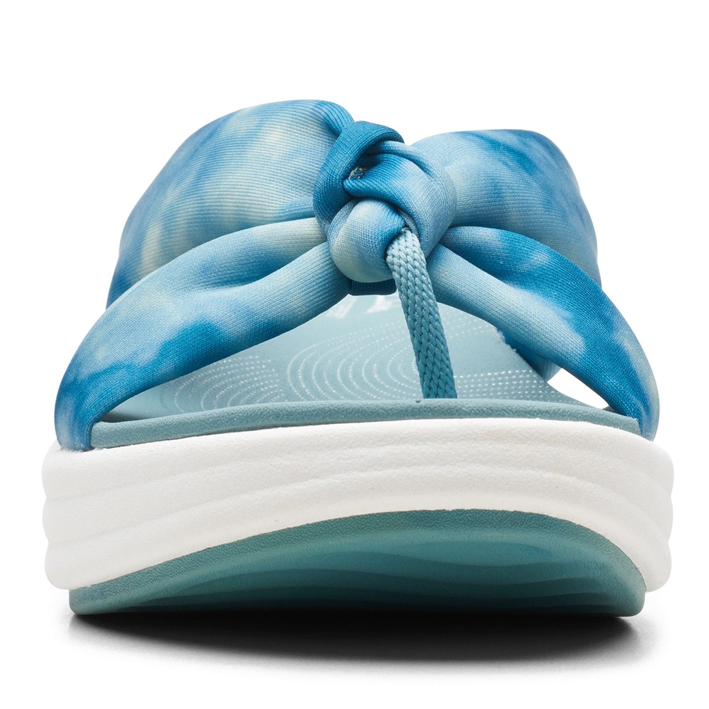 Peltz Shoes Women's Clarks Drift Ave Sandal TEAL 26166492