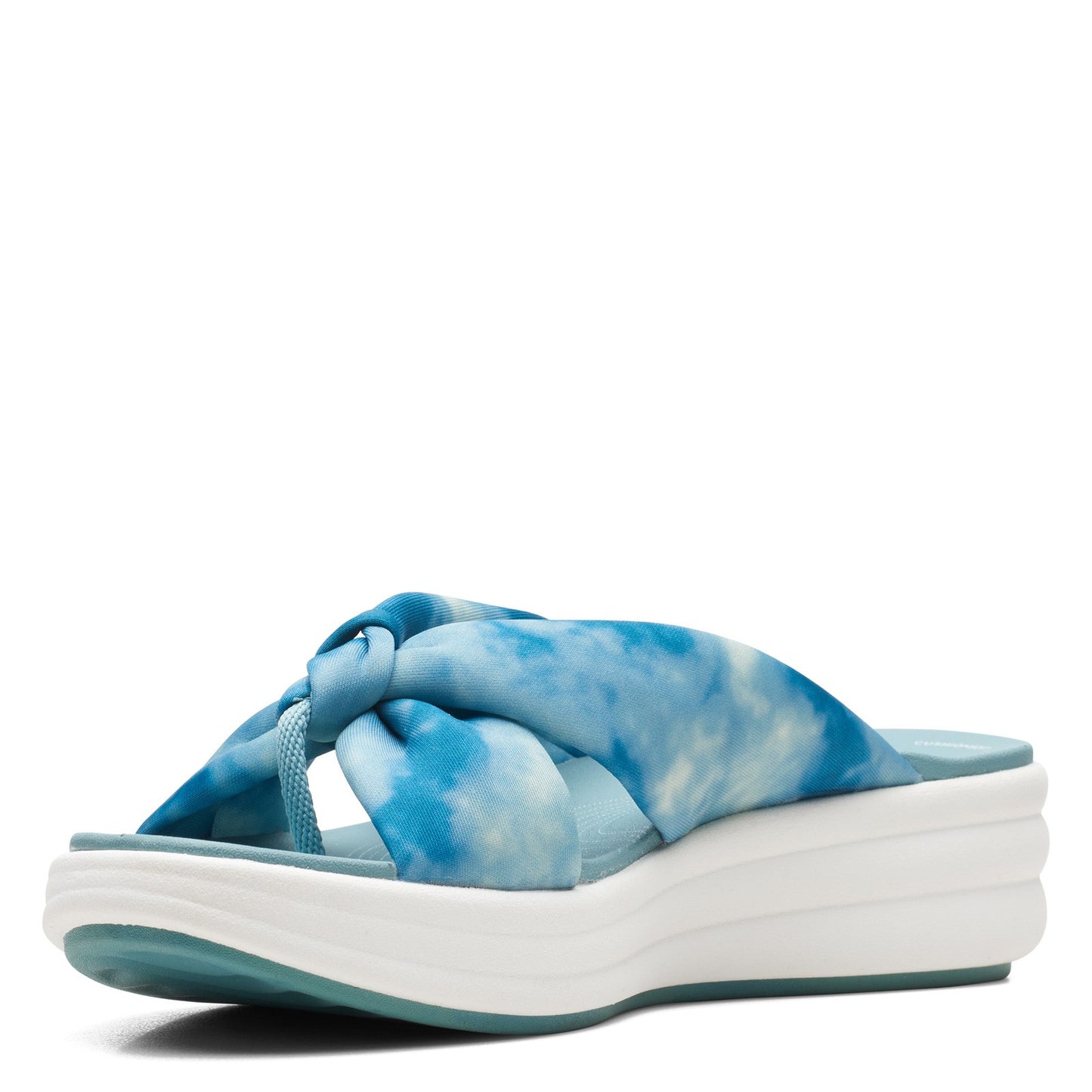 Peltz Shoes Women's Clarks Drift Ave Sandal TEAL 26166492
