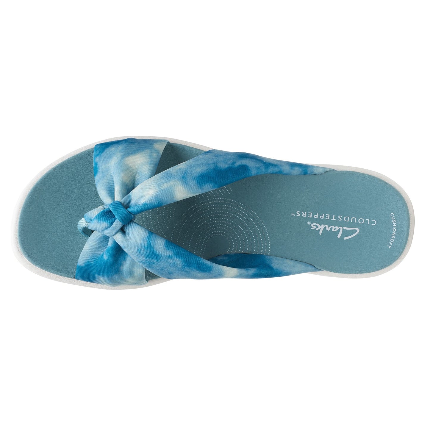 Peltz Shoes Women's Clarks Drift Ave Sandal TEAL 26166492