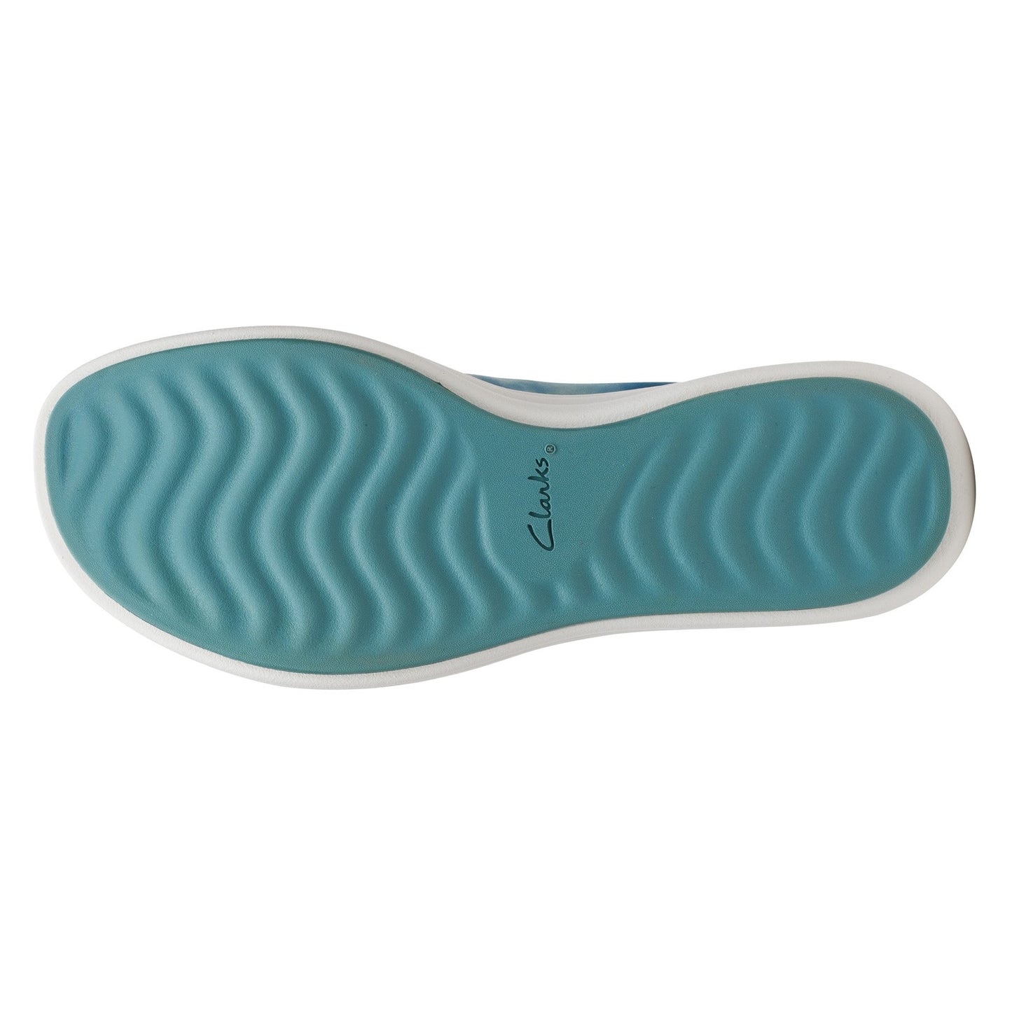 Peltz Shoes Women's Clarks Drift Ave Sandal TEAL 26166492