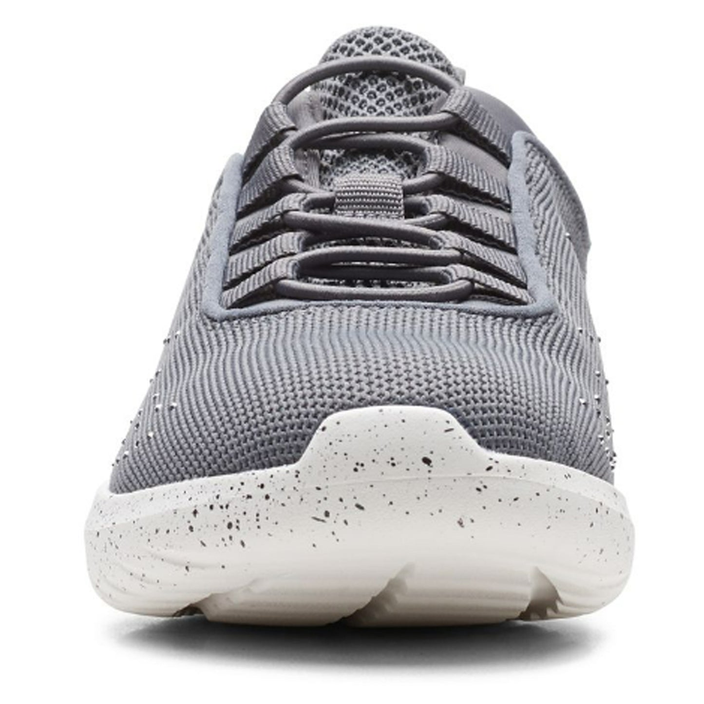 Peltz Shoes Women's Clarks Nova Step Sneaker GREY 26166710