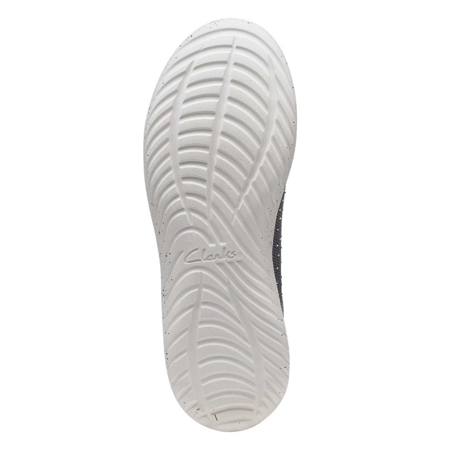 Peltz Shoes Women's Clarks Nova Step Sneaker GREY 26166710
