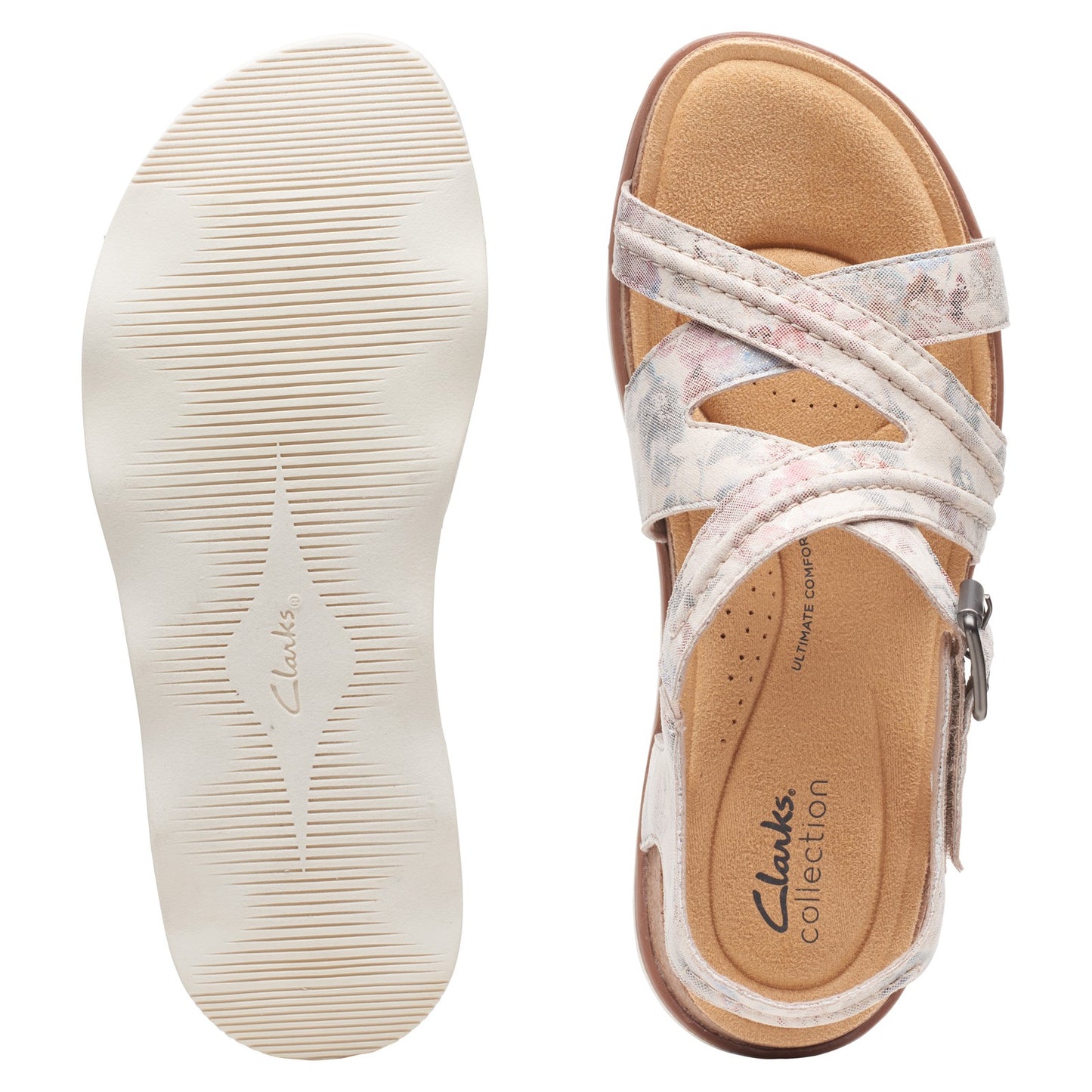 Peltz Shoes Women's Clarks Brynne Ave Sandal SAND 26166797