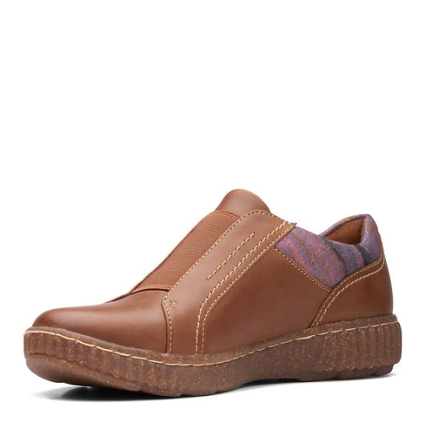 Peltz Shoes Women's Clarks Caroline Cove Slip-On TAN 26167351
