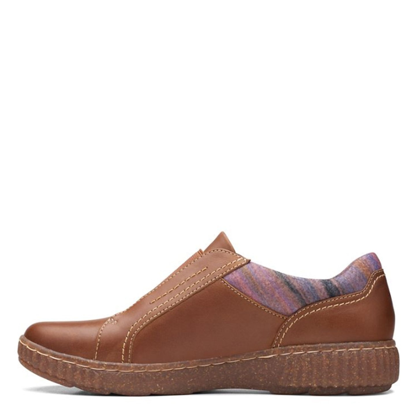 Peltz Shoes Women's Clarks Caroline Cove Slip-On TAN 26167351